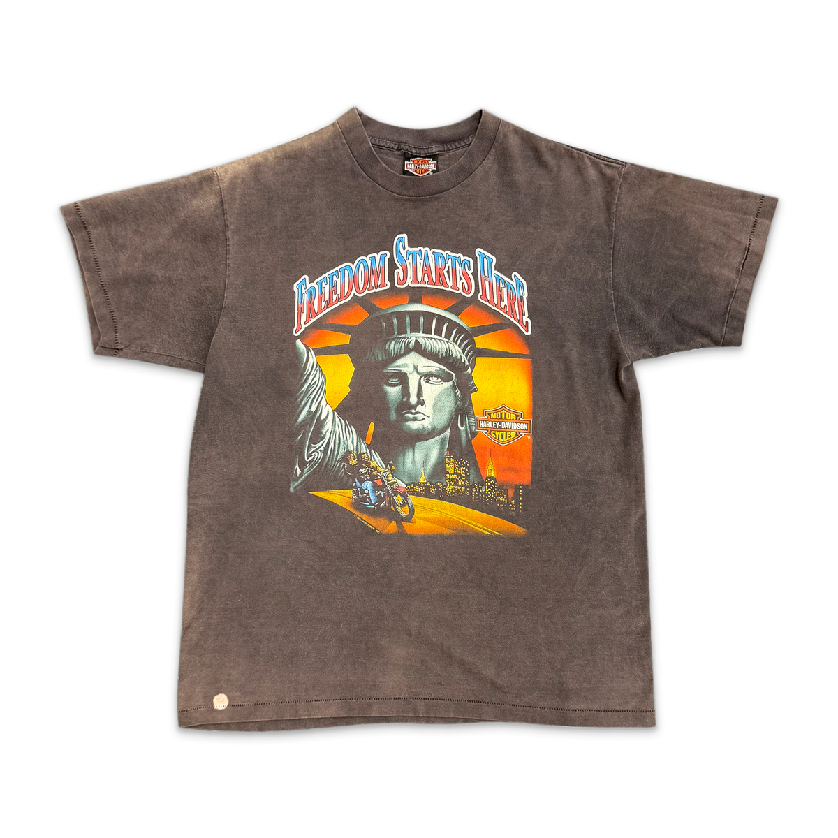 Harley Statue of Liberty Tee "Black"