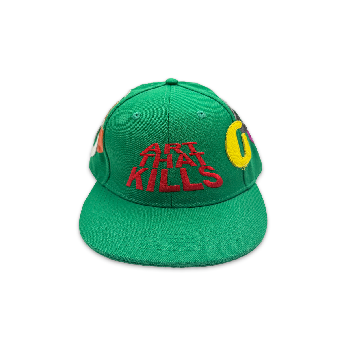 Gallery Dept., Art That Kills G Patch Fitted Hat “Green”