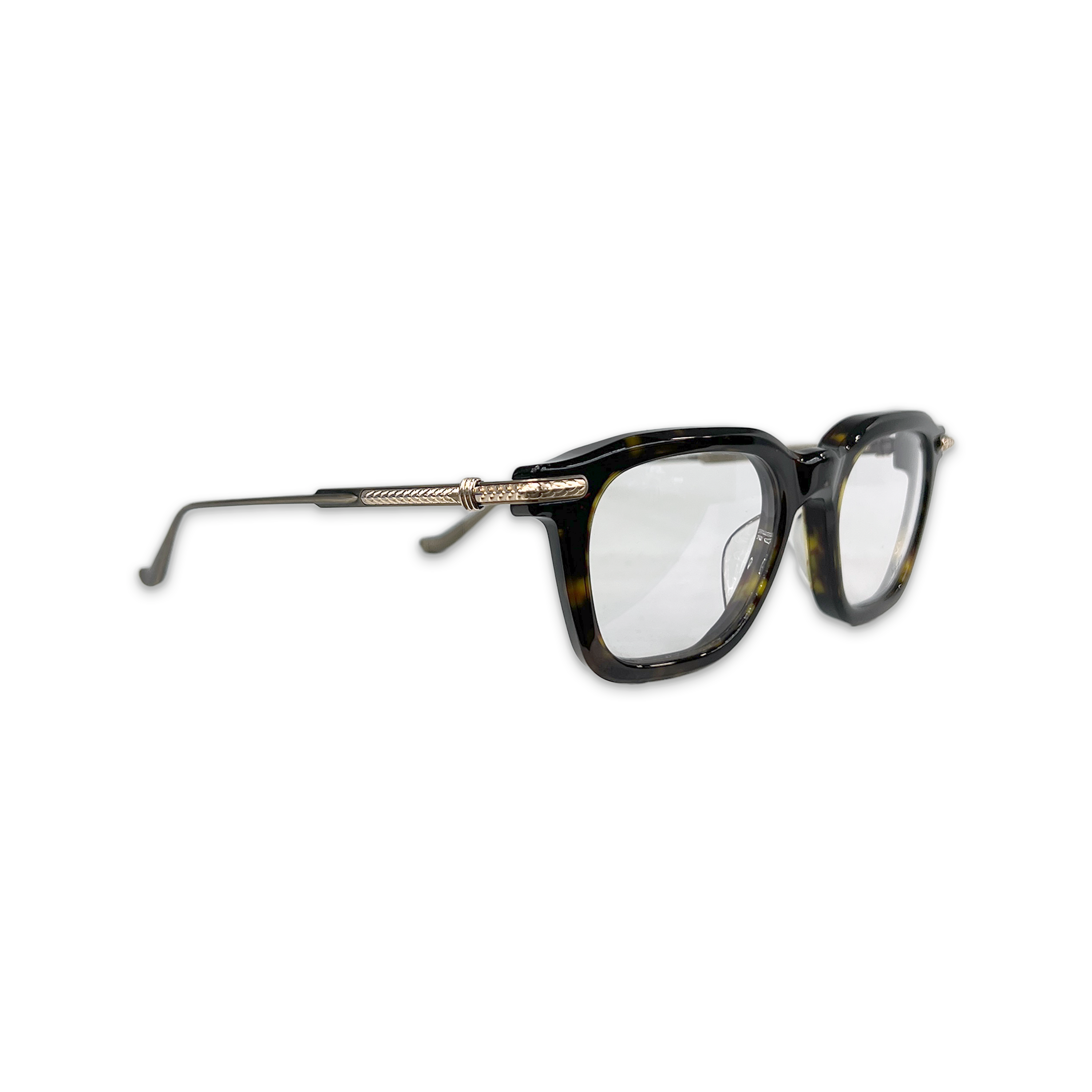 Chrome Hearts, Cumption Glasses "Tortoise/Gold"