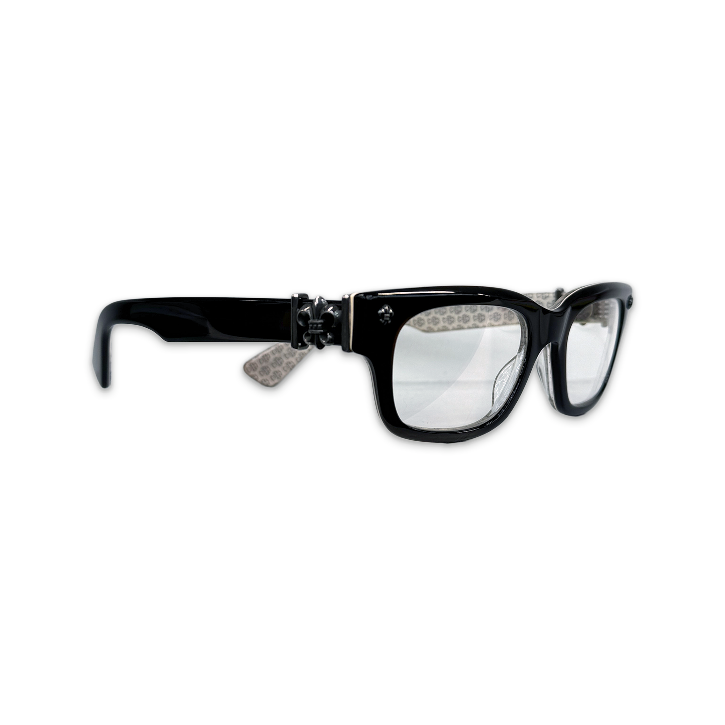 Chrome Hearts, Bangadang II Glasses "Tortoise/Silver"