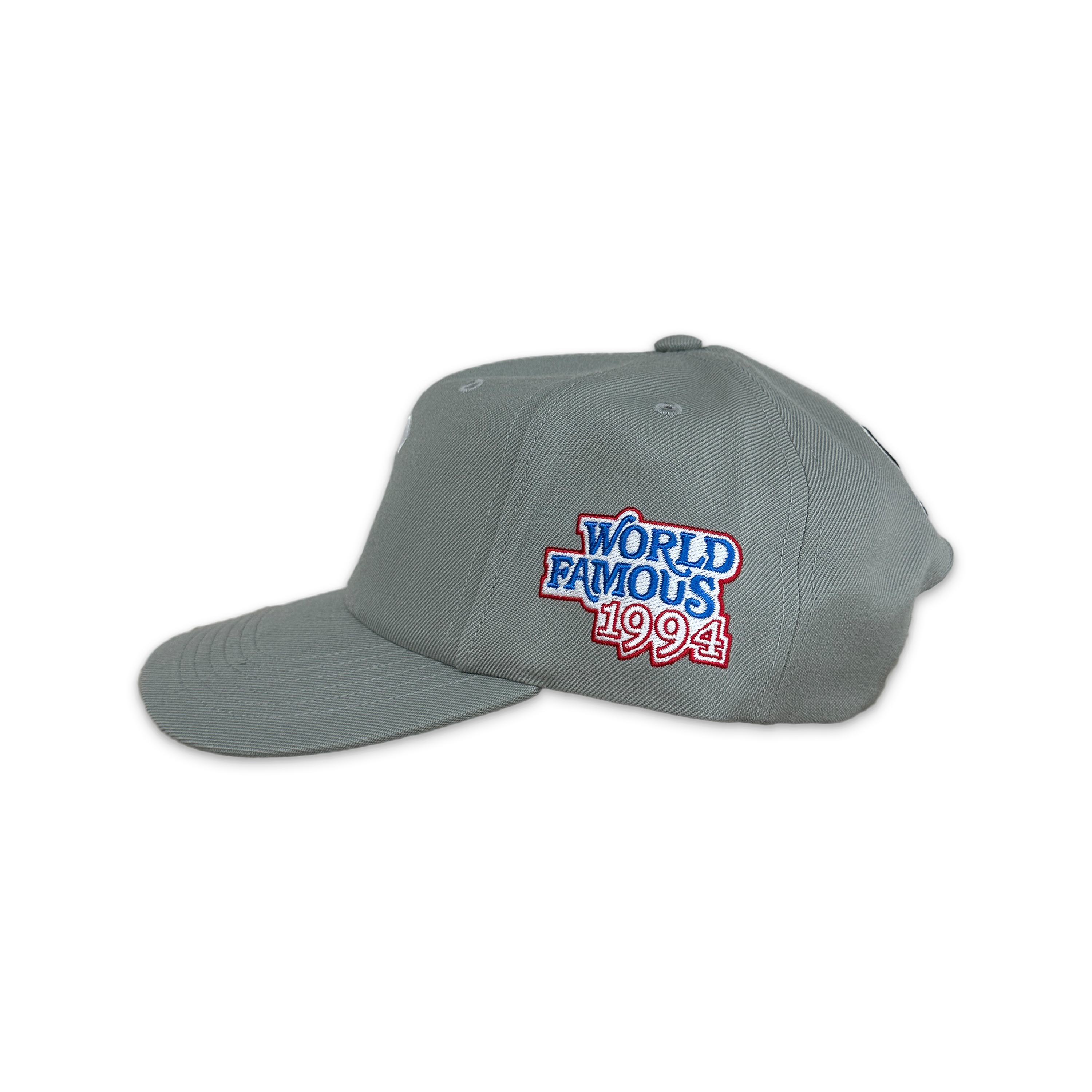 Supreme, World Famous S Logo 6-Panel "Grey"