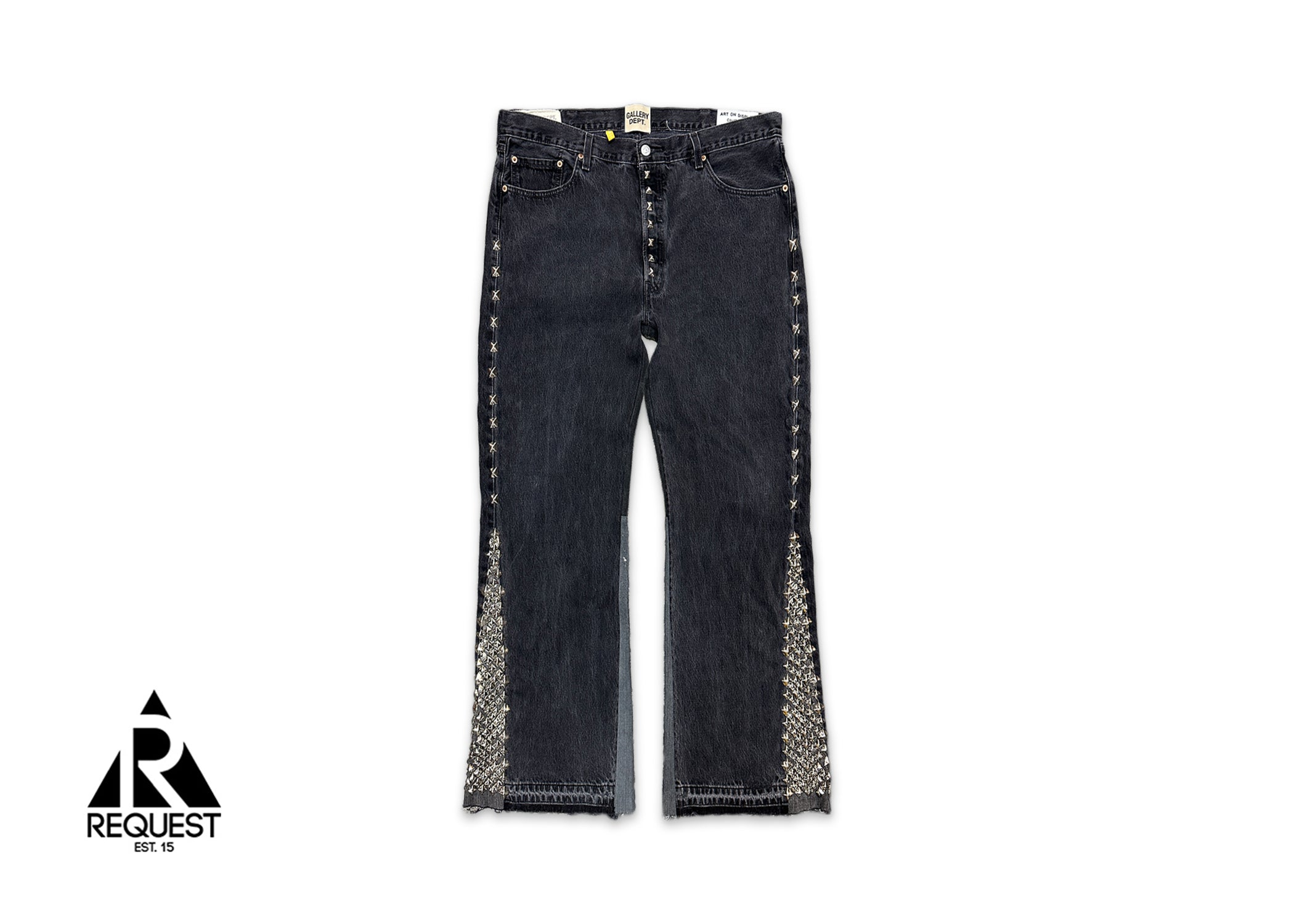 Gallery Dept., Studded Denim "Black"