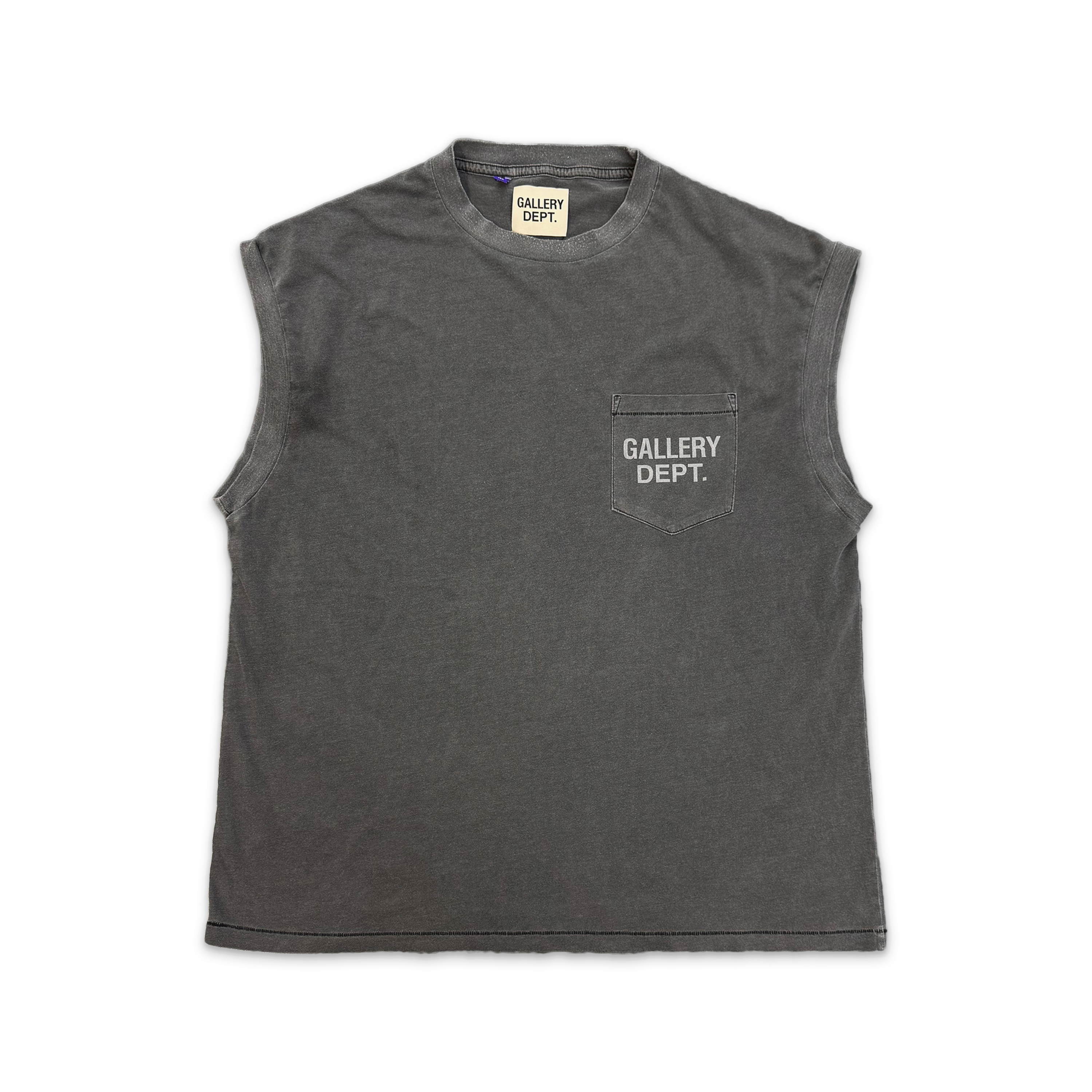 Gallery Dept., Augi Sleeveless Tee "Vintage Black"