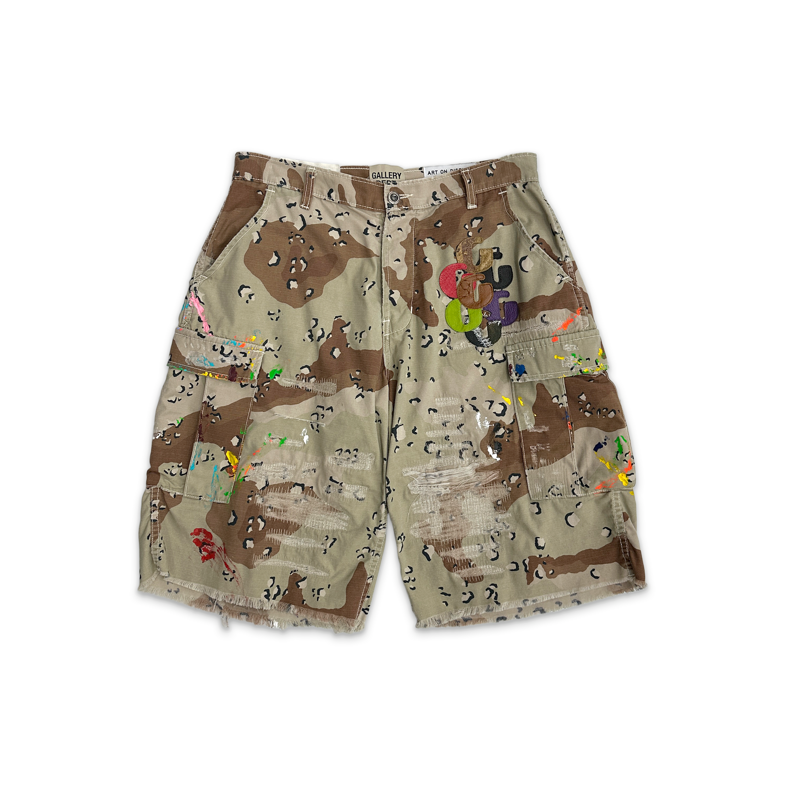 Camo Cargo G-Patch Shorts "Desert Camo"