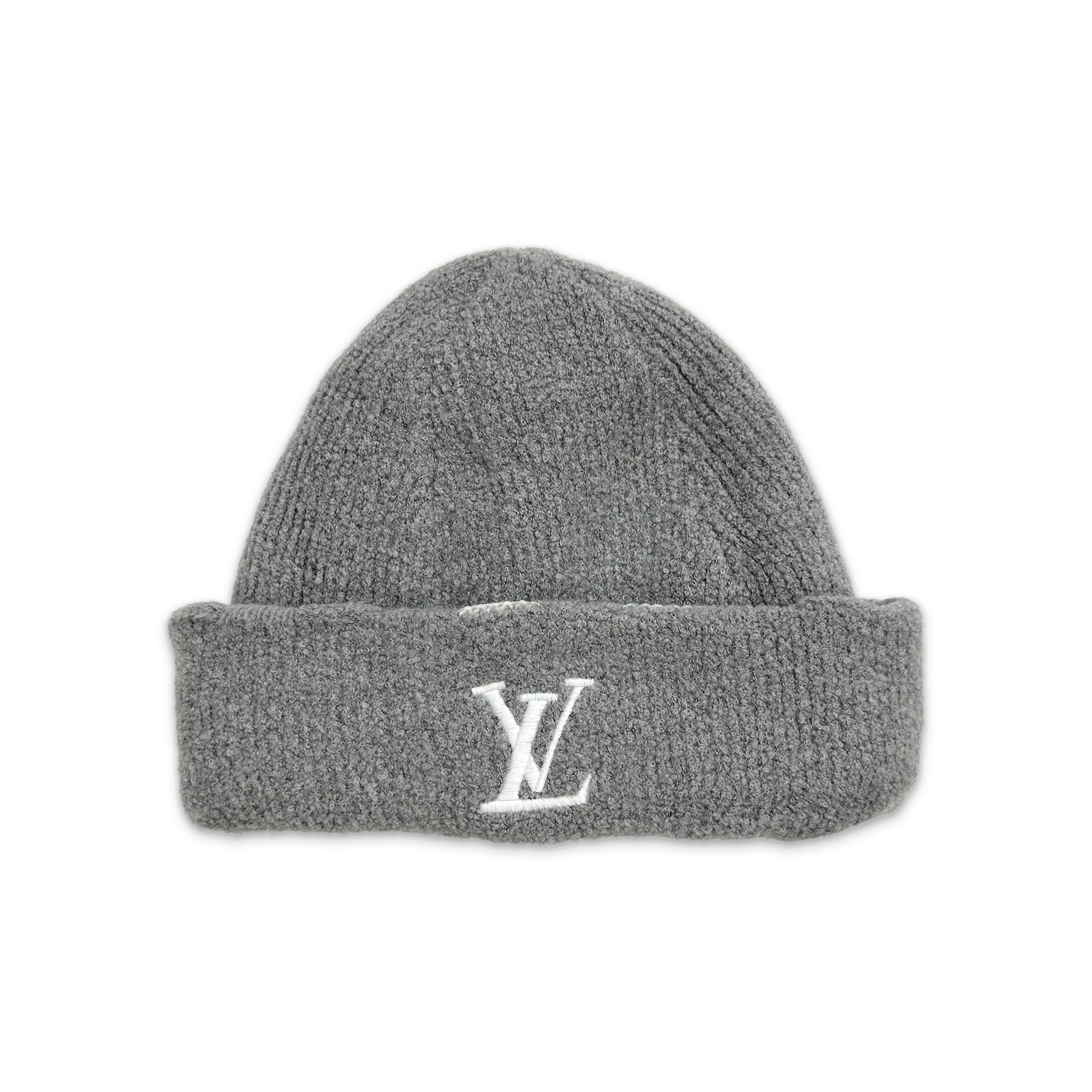 Louis Vuitton, Crush Damoflage Pearls Beanie "Light Grey"