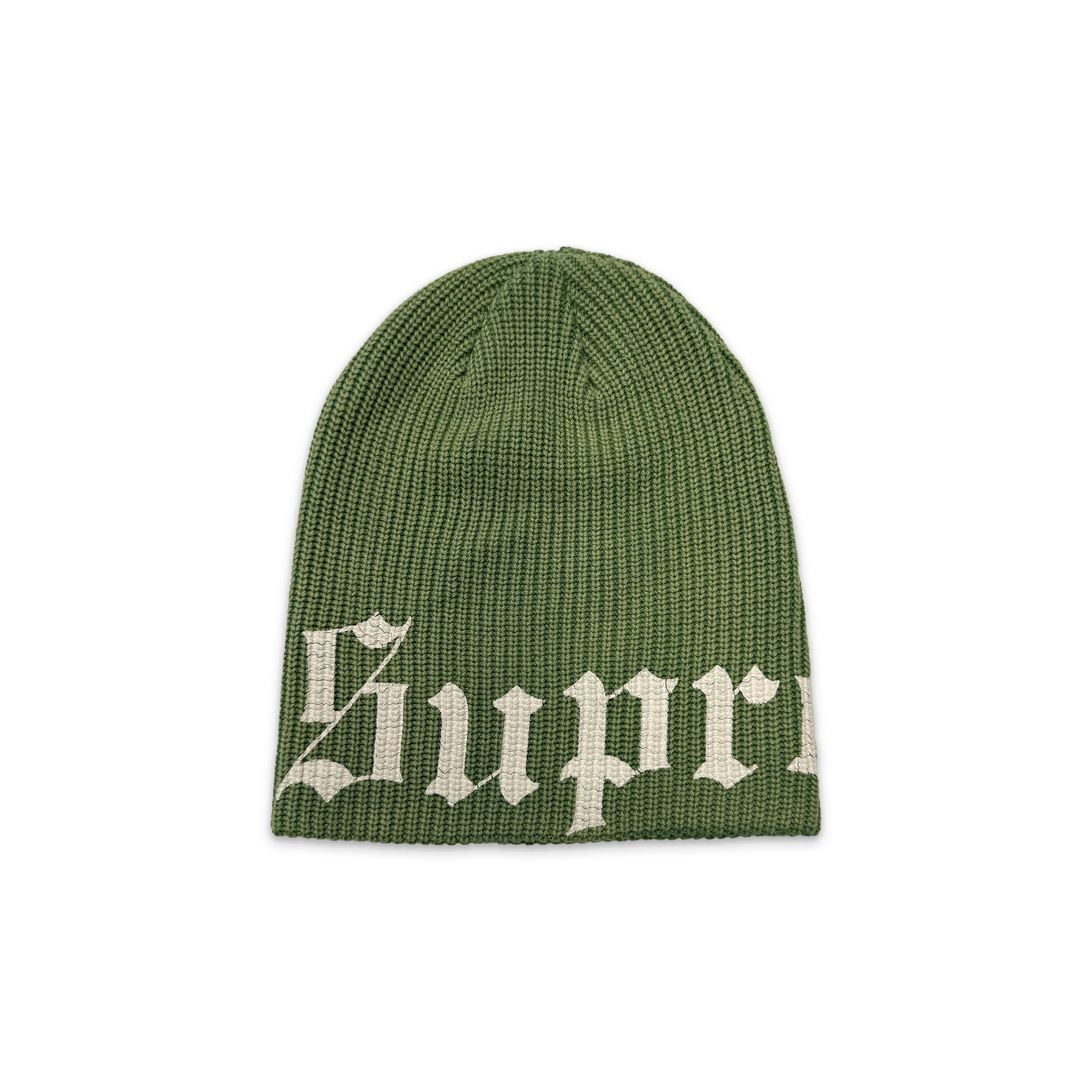 Supreme, Old English Printed Beanie "Green"