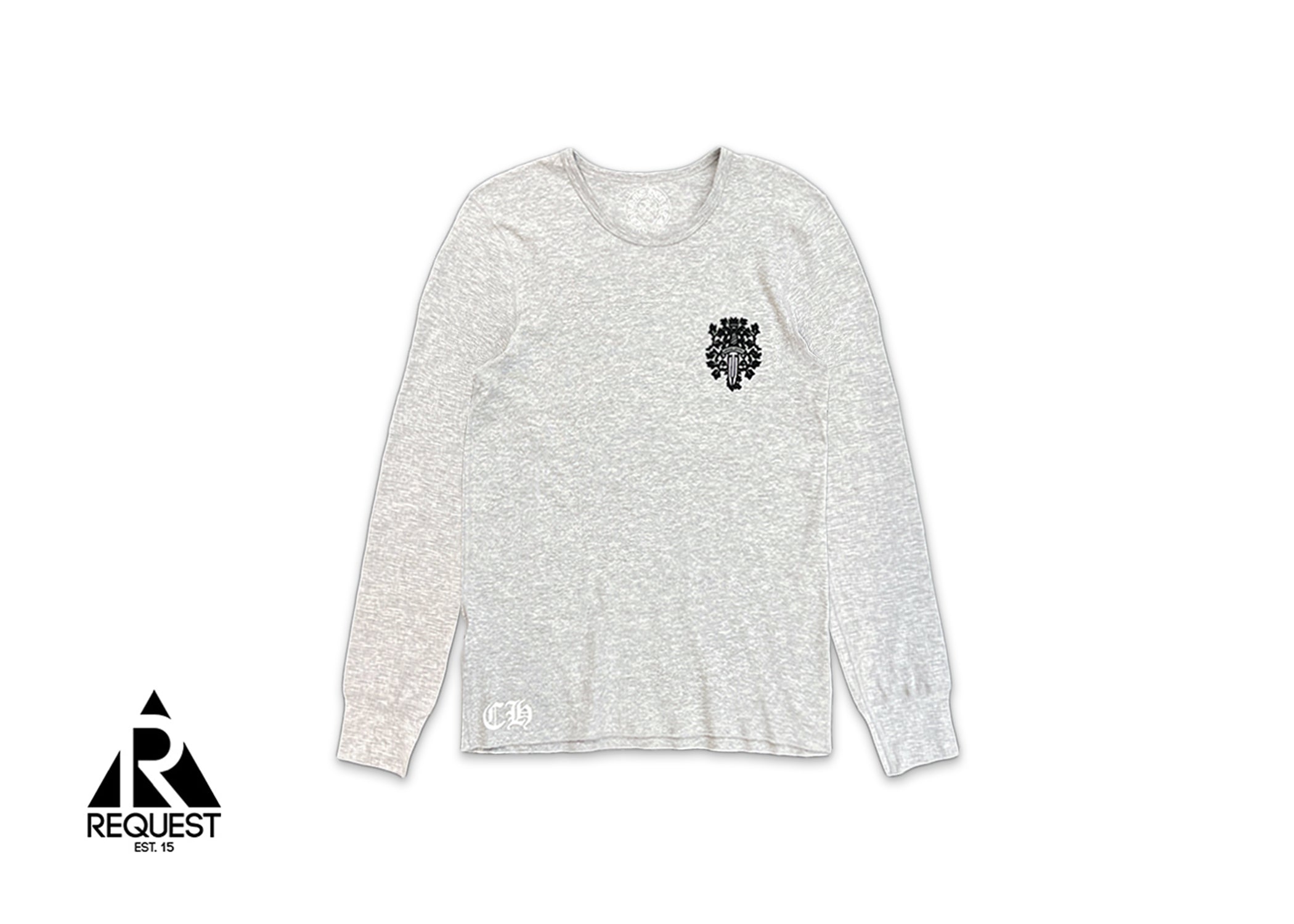 Chrome Hearts, Dagger Thermal L/S Tee "Grey"