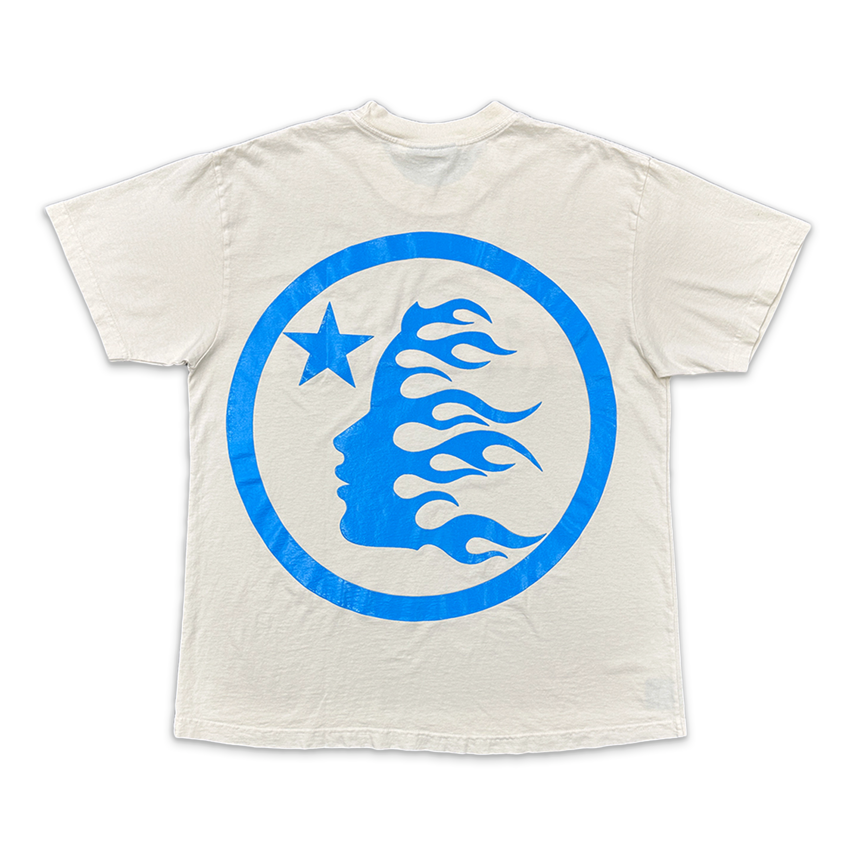 Hellstar, Classic Gel Tee "White/Blue"