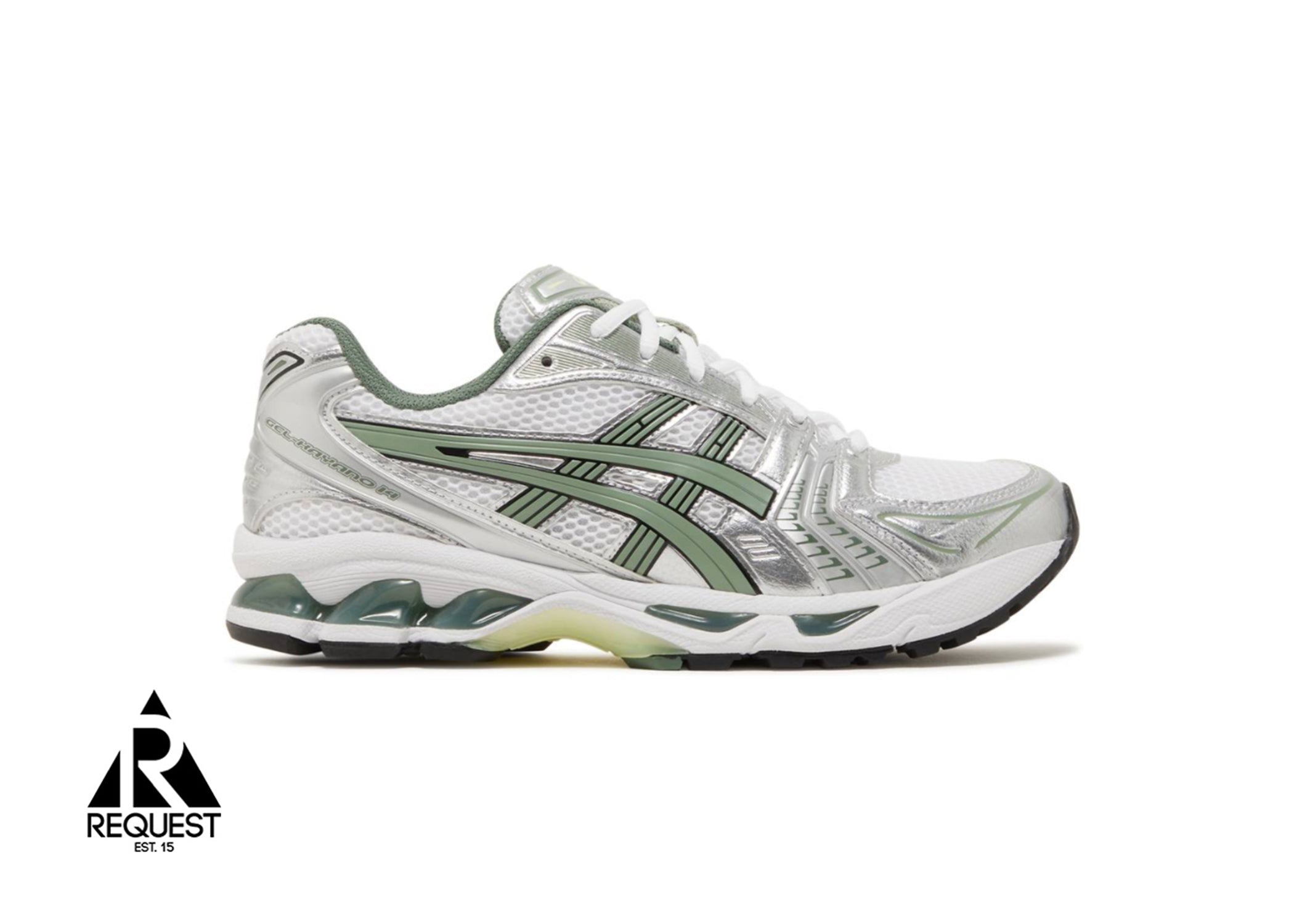 ASICS Gel-Kayano 14 "White Pure Silver Slate Grey Sage"