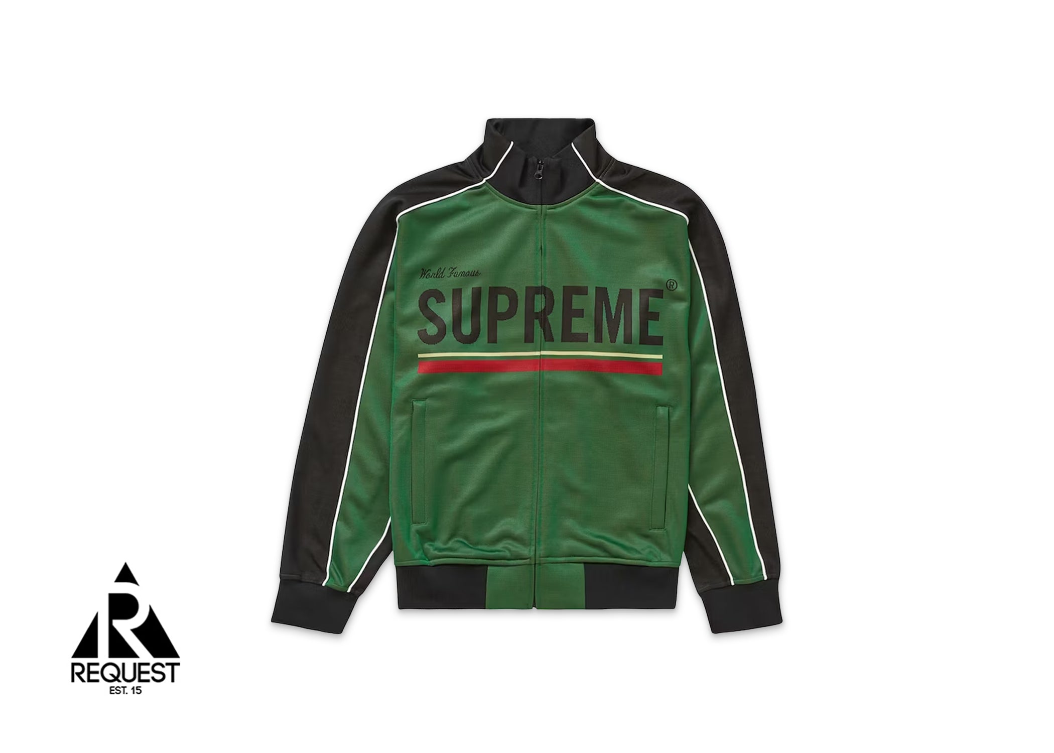 Supreme World Famous Jacquard Track Jacket 