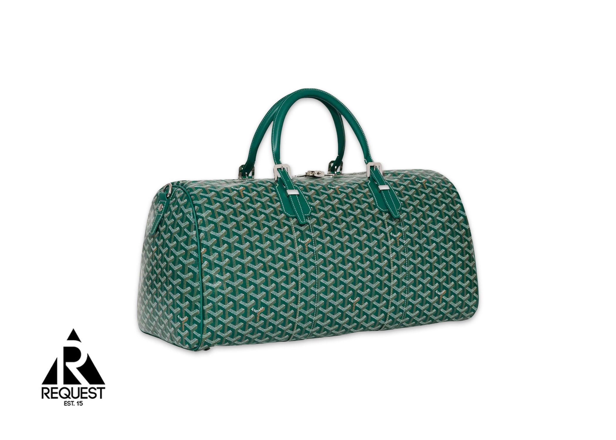 green goyard duffle