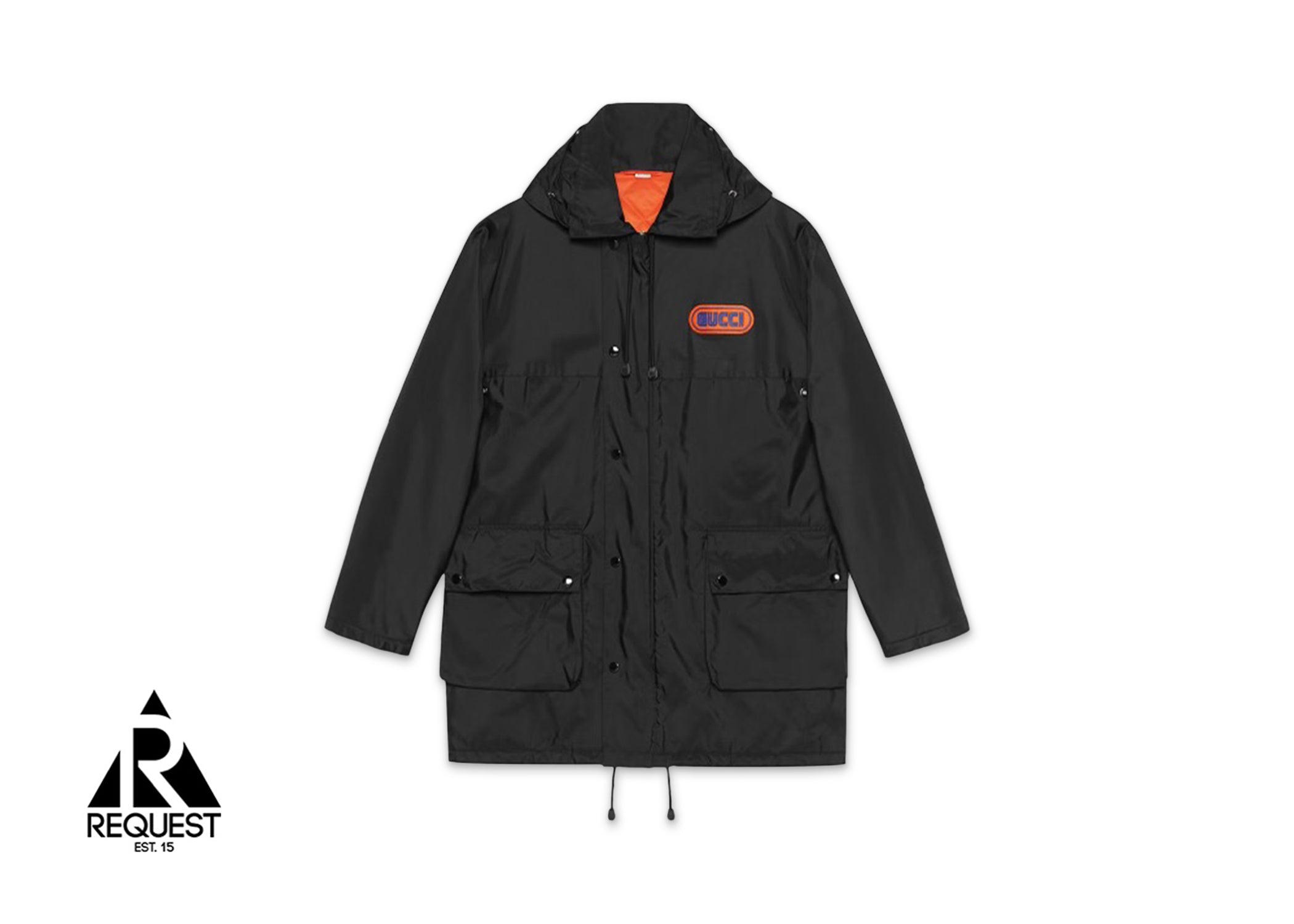 Gucci Sega Patch Nylon Jacket "Black"