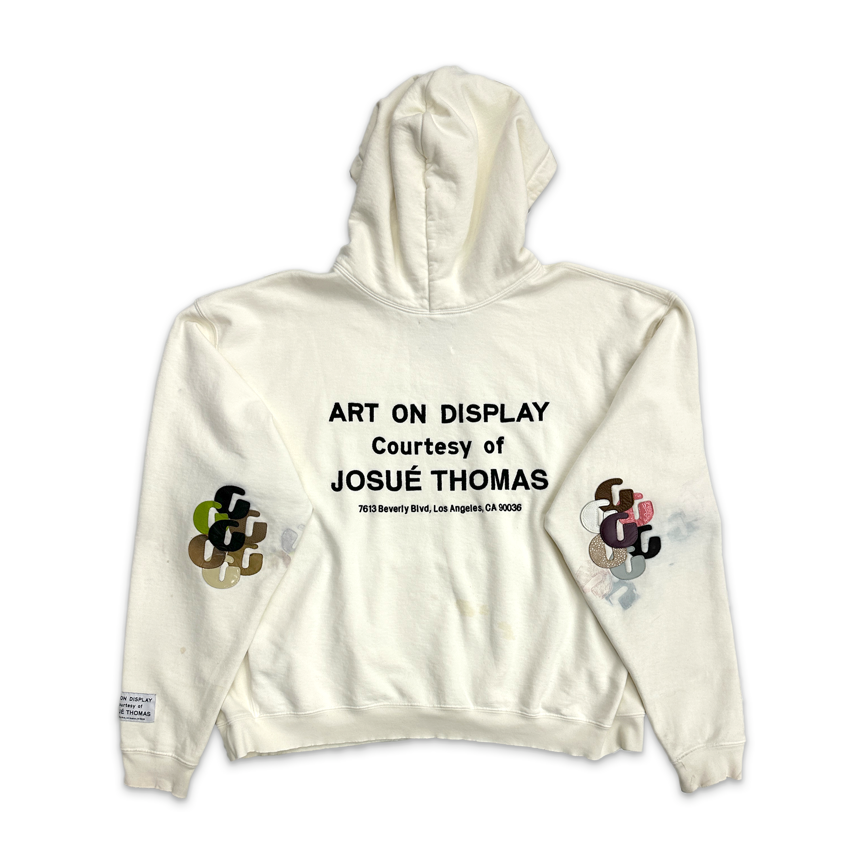 G Patch Studio Hoodie "Light Archival White"