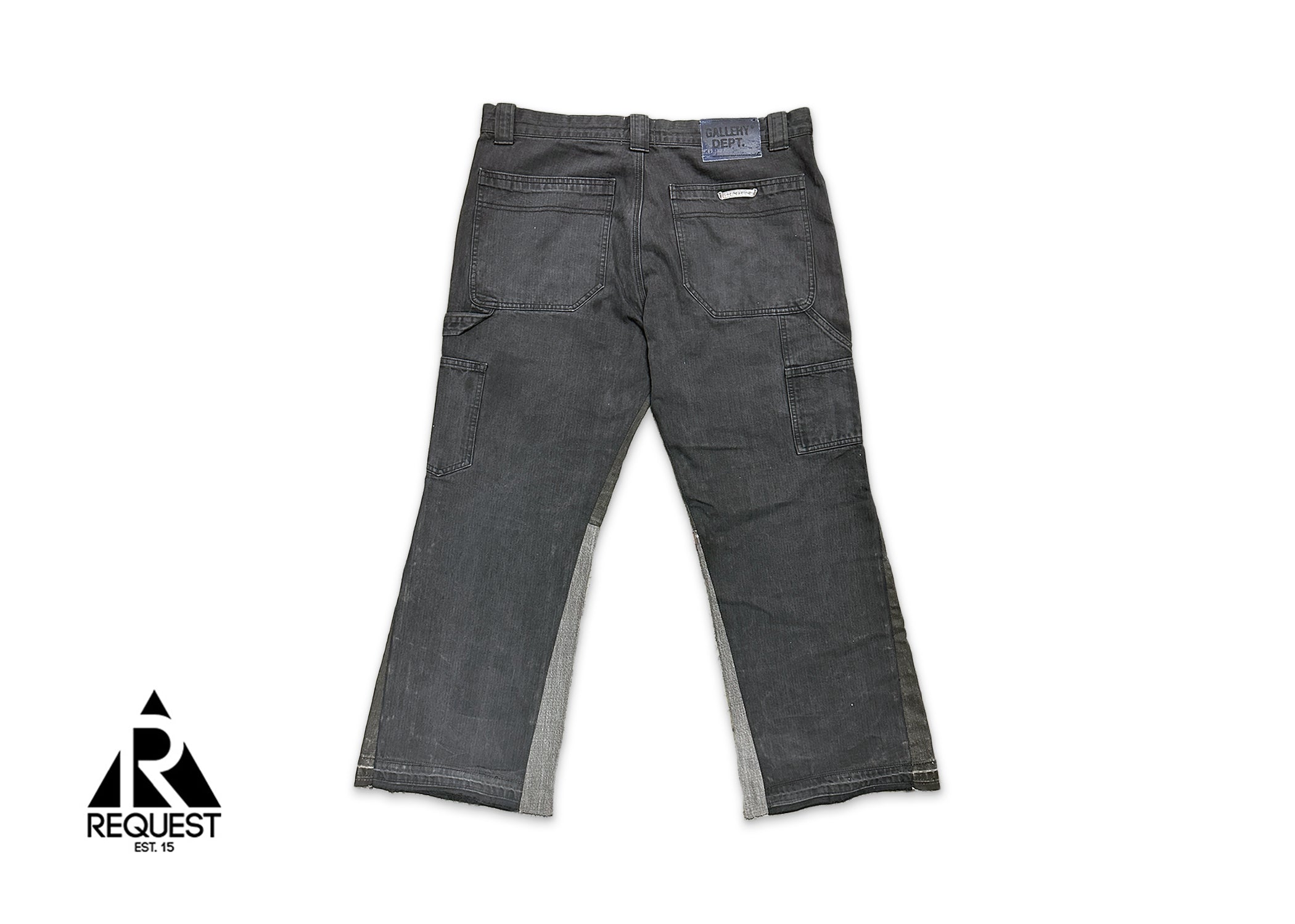 Chrome Hearts, x Gallery Dept. Flare Carpenter Jeans "Vintage Black"