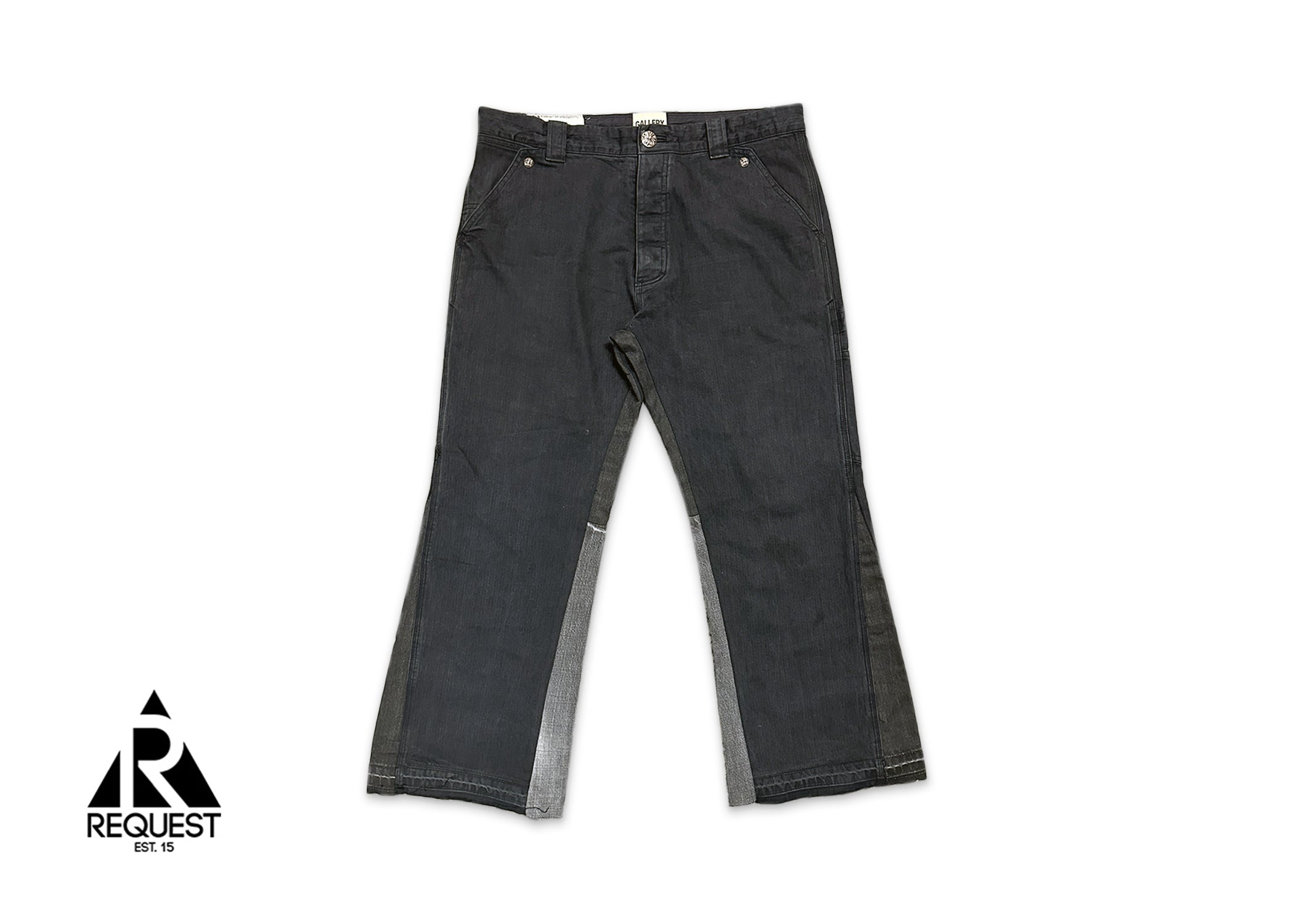 Chrome Hearts, x Gallery Dept. Flare Carpenter Jeans "Vintage Black"