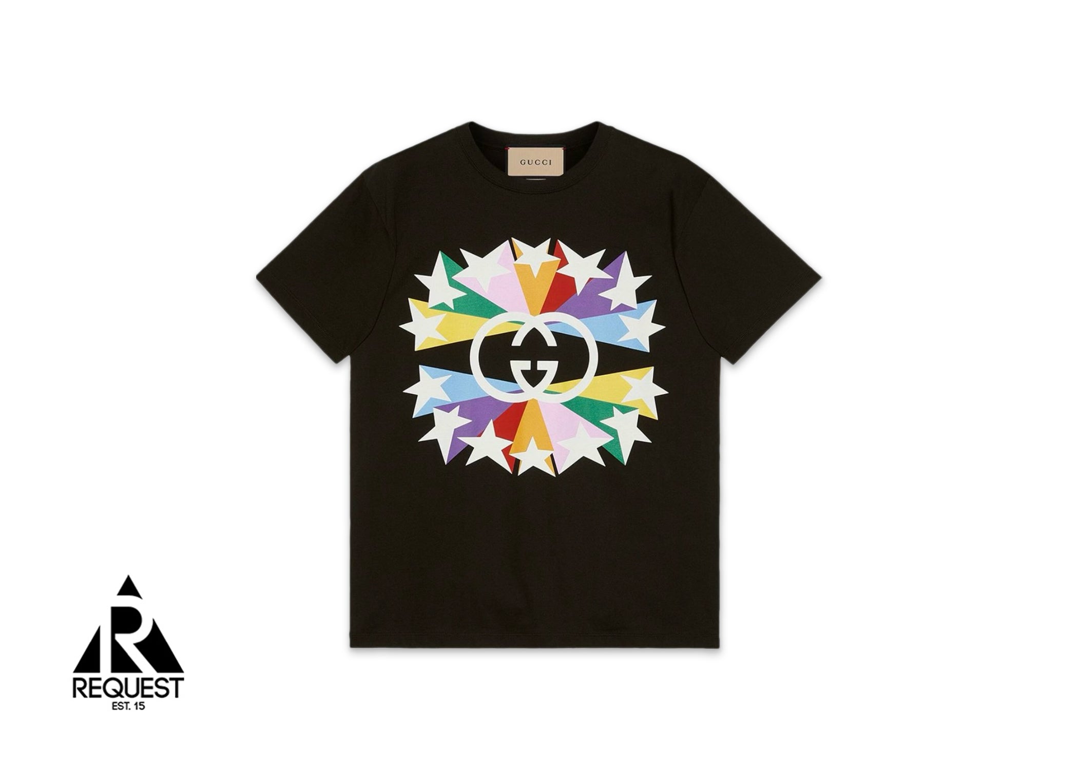 Gucci Interlocking G Start Burst Tee "Black"