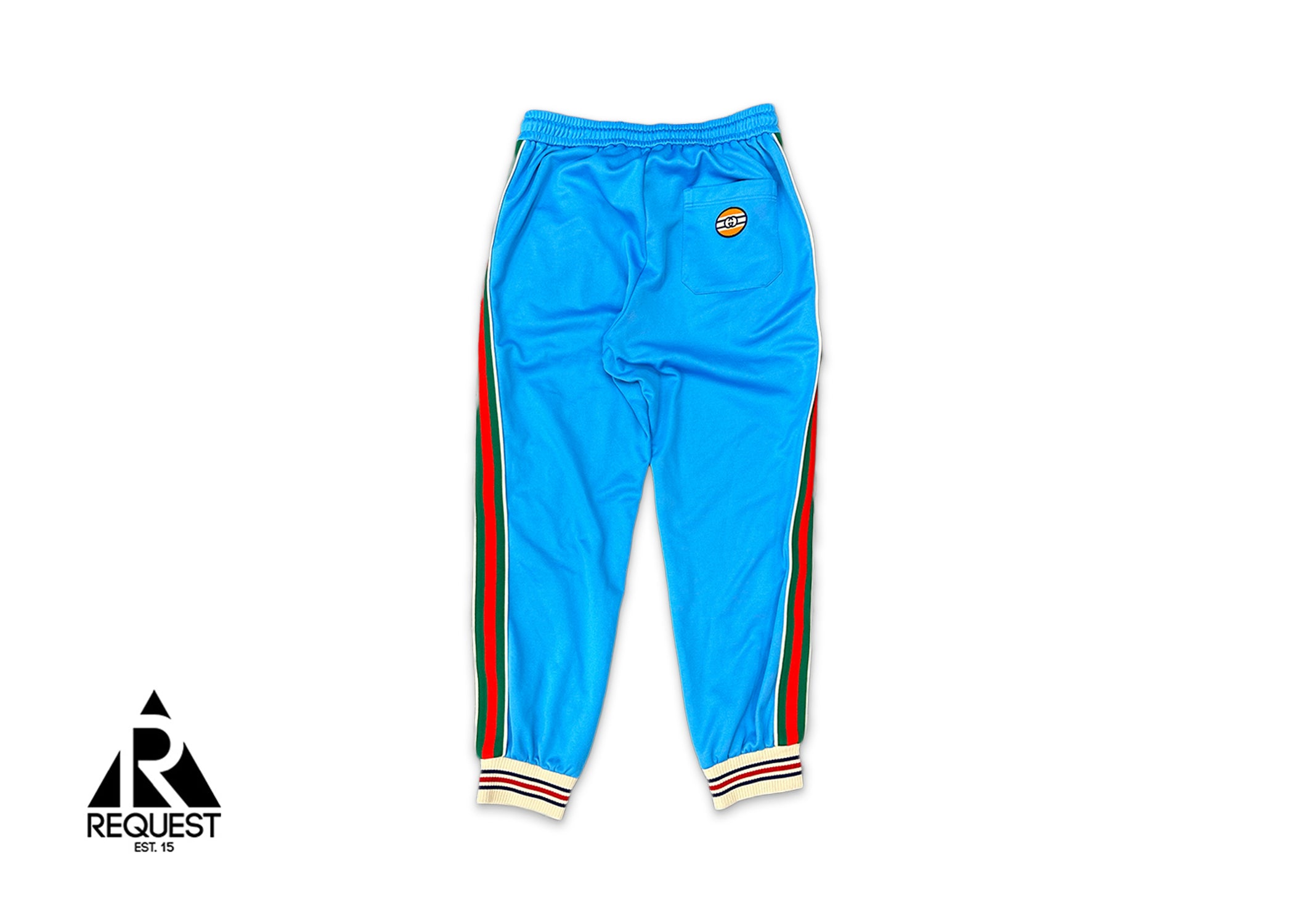 Gucci, Technical Jersey Jogging Pant "Blue"