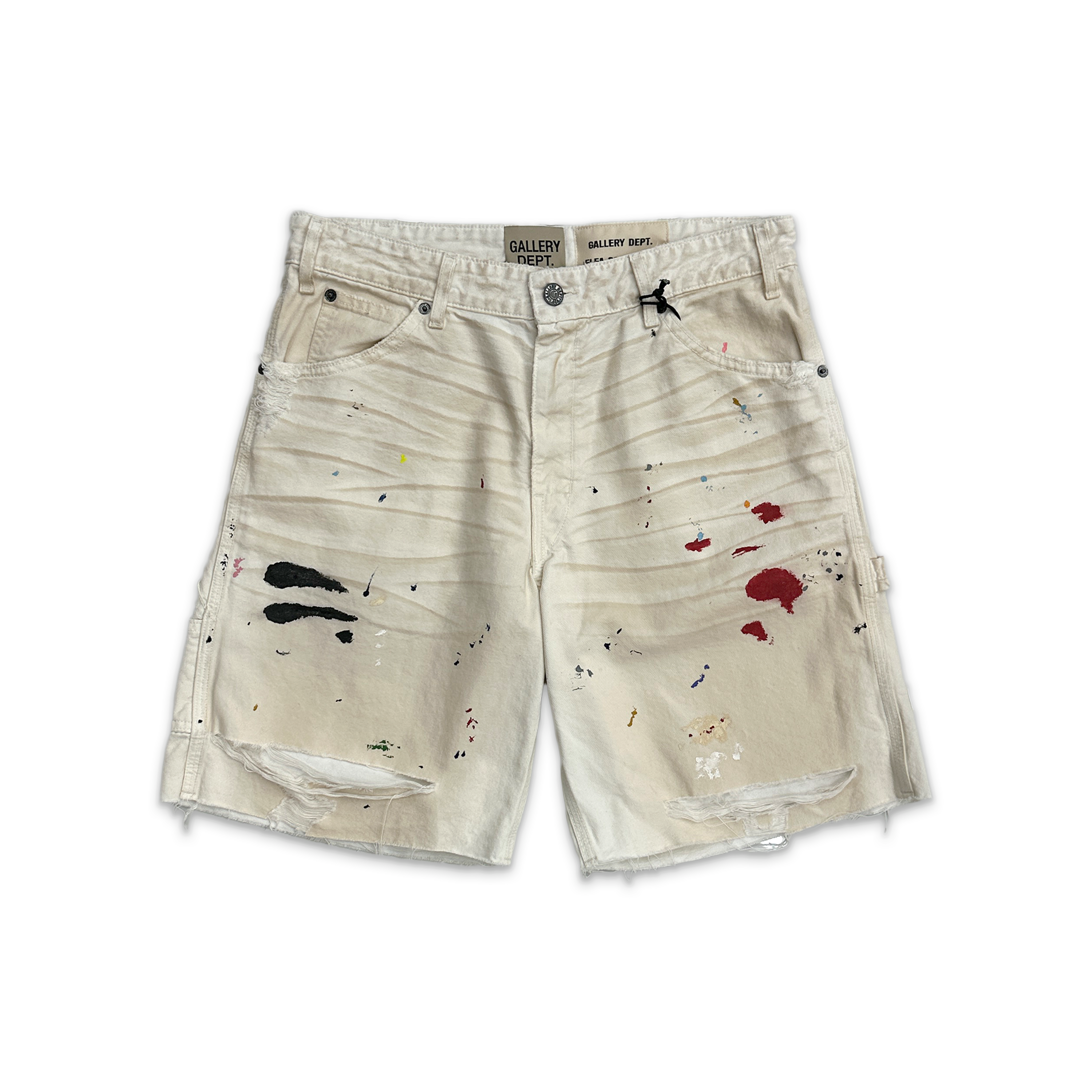 Flea Paint Carpenter Shorts “White”
