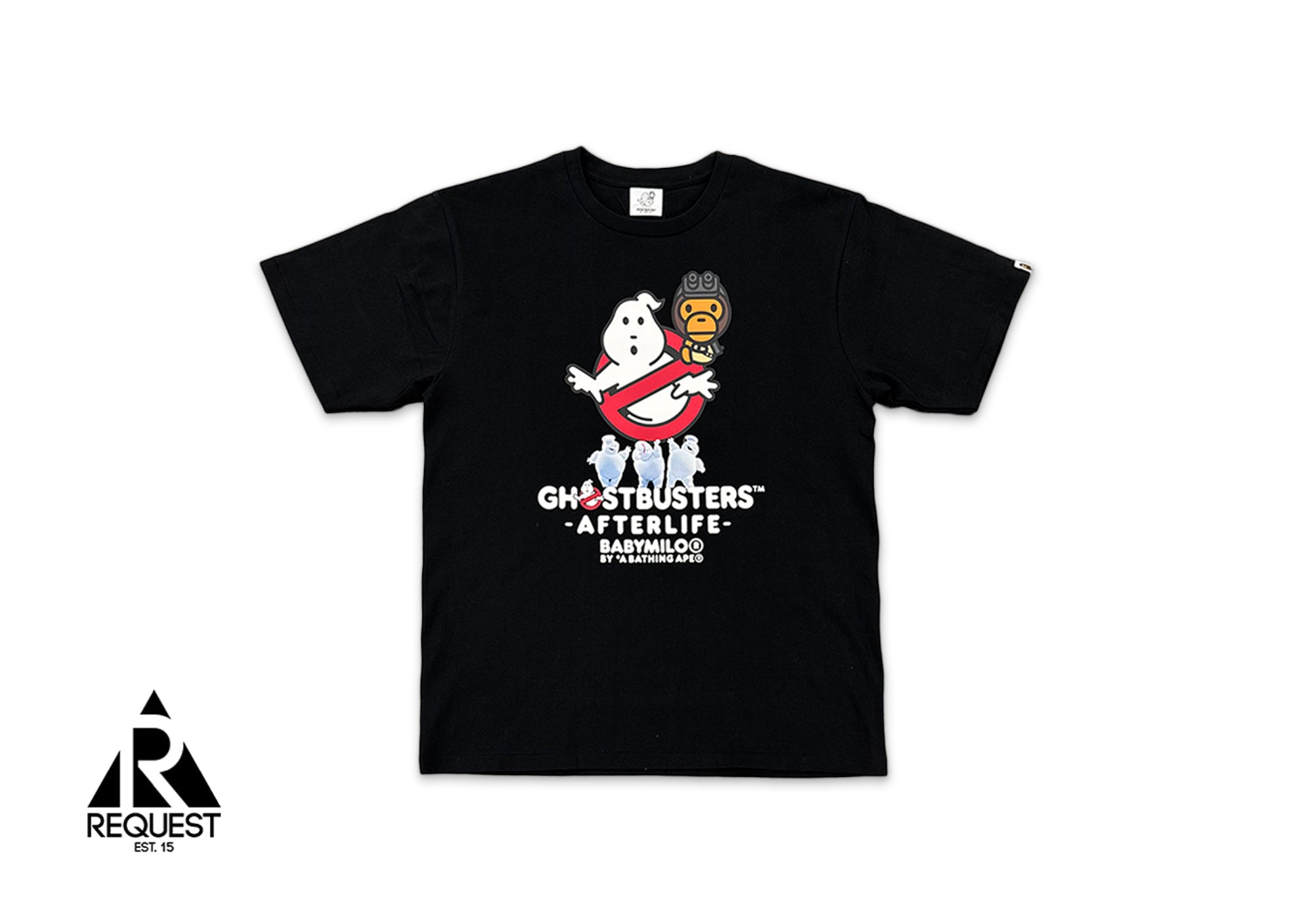A Bathing Ape (BAPE), x Ghostbusters Baby Milo 2 Tee "Black"