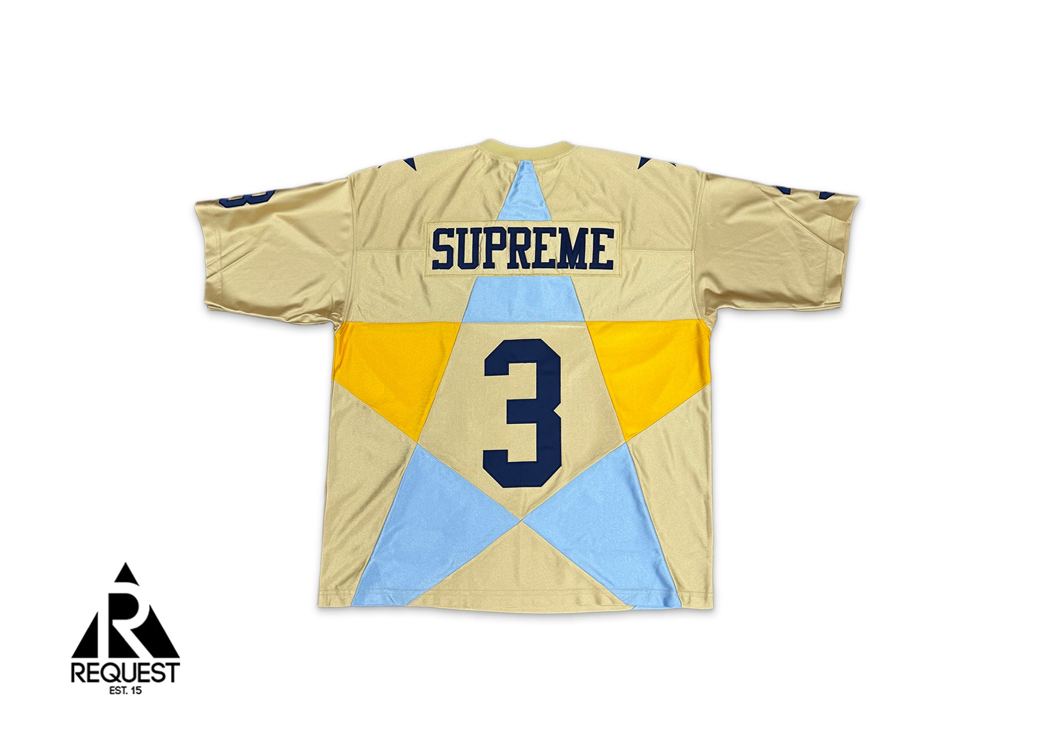 Supreme, Star Football Jersey "Gold"