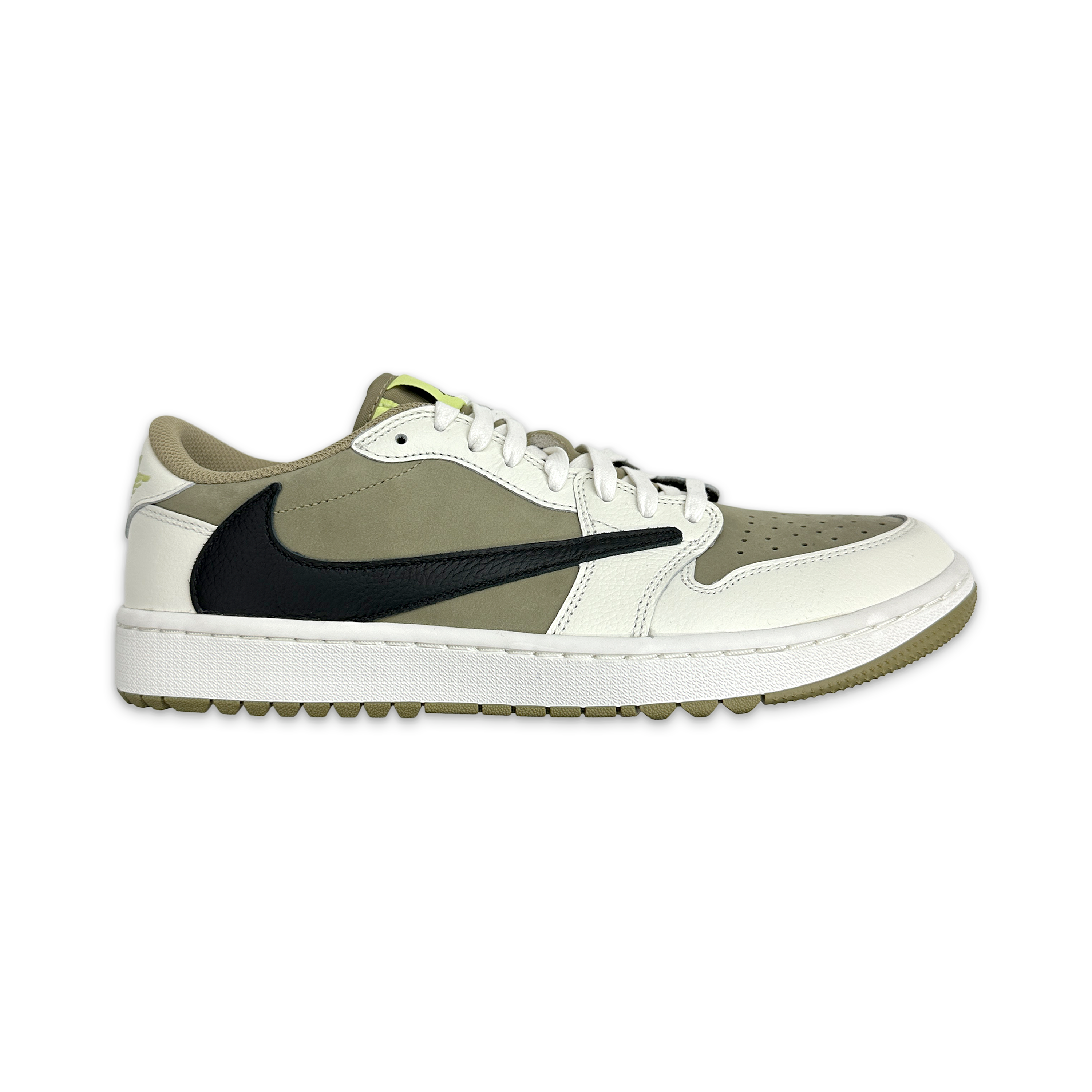 Request, Air Jordan 1 Retro Low Golf “Travis Scott Neutral Olive"