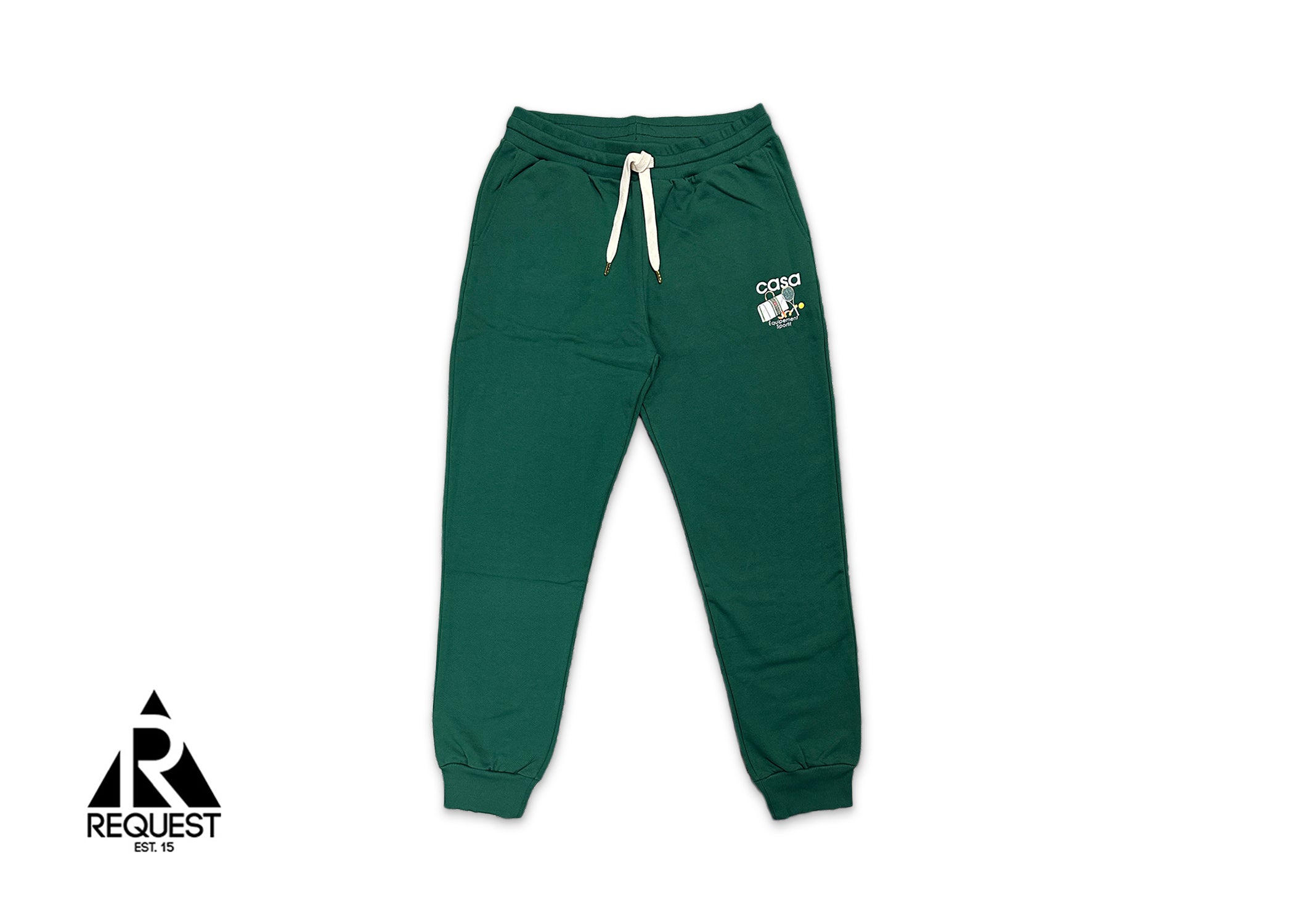 Loopback Equipement Sportif Printed Sweatpants "Evergreen"