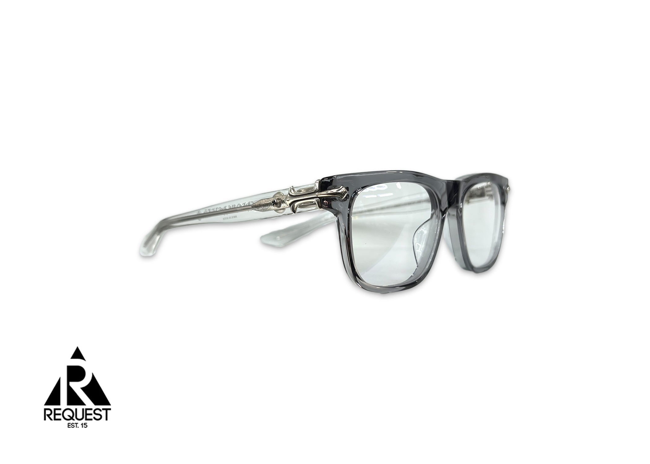 Chrome Hearts, Slid'N Glasses "Gray Translucent/Silver"