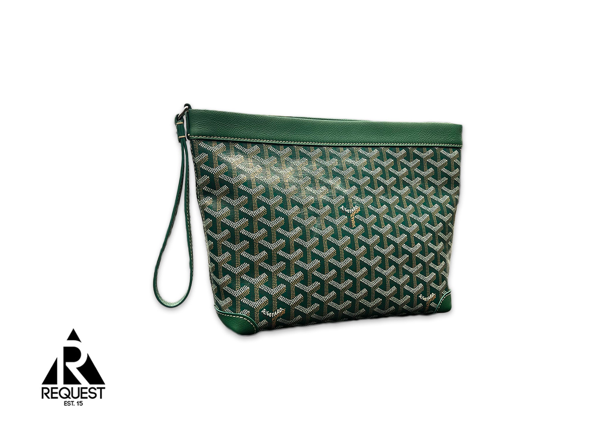 Goyard, Conti Pouch "Green"