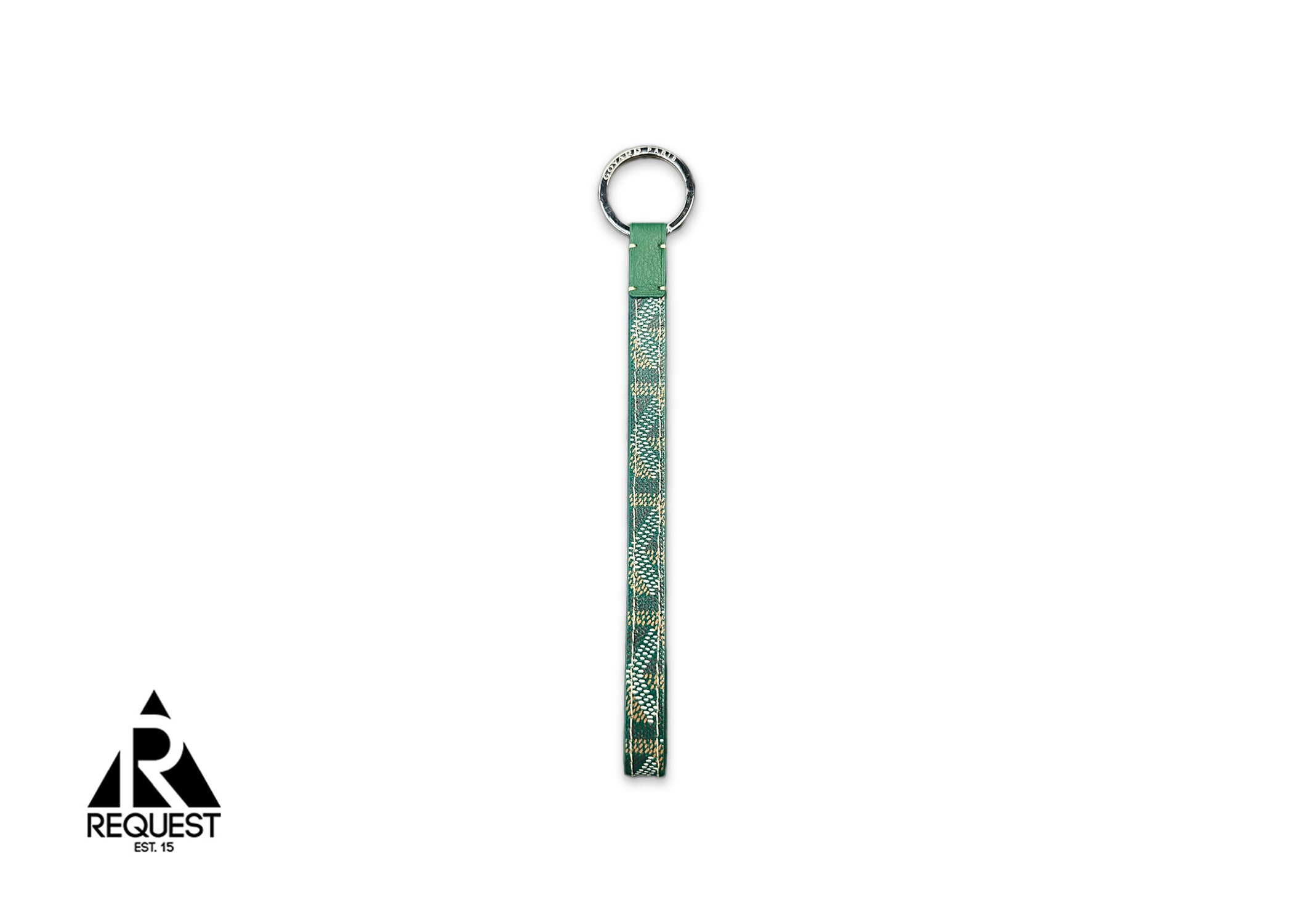 Goyard, Sesame Key Ring "Green"
