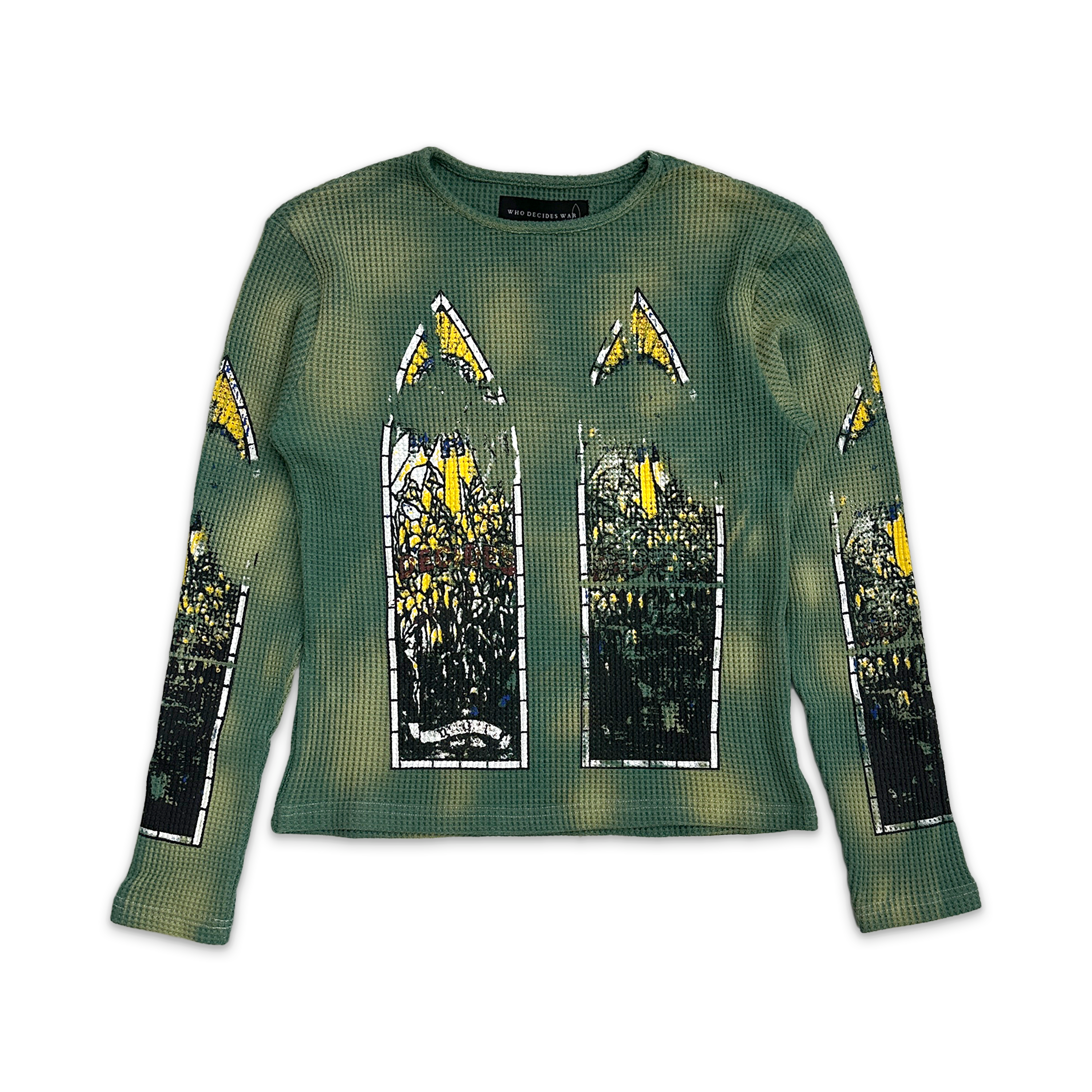Faded Glass Thermal L/S Tee "Sage"