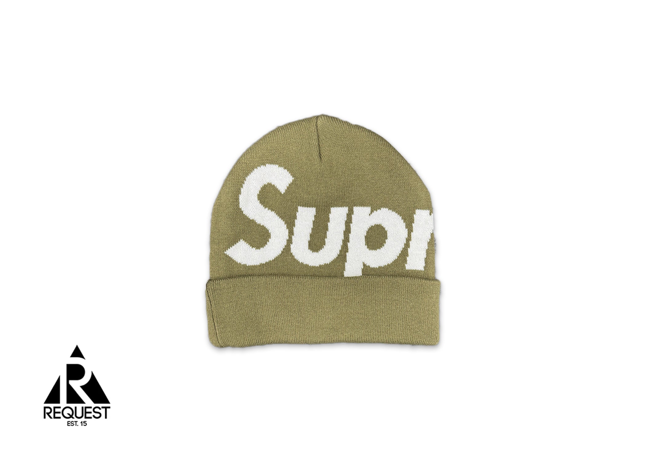 Supreme, Big Logo Beanie FW24 "Olive"
