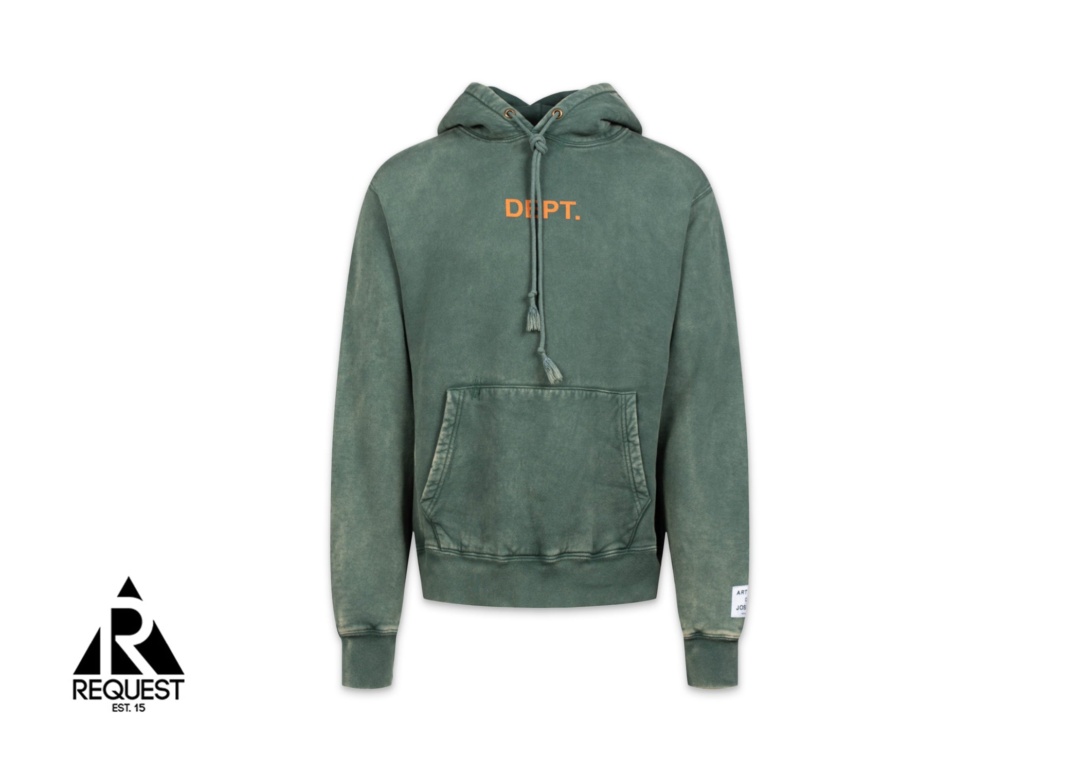 Gallery Dept. Center Logo Hoodie "Green"