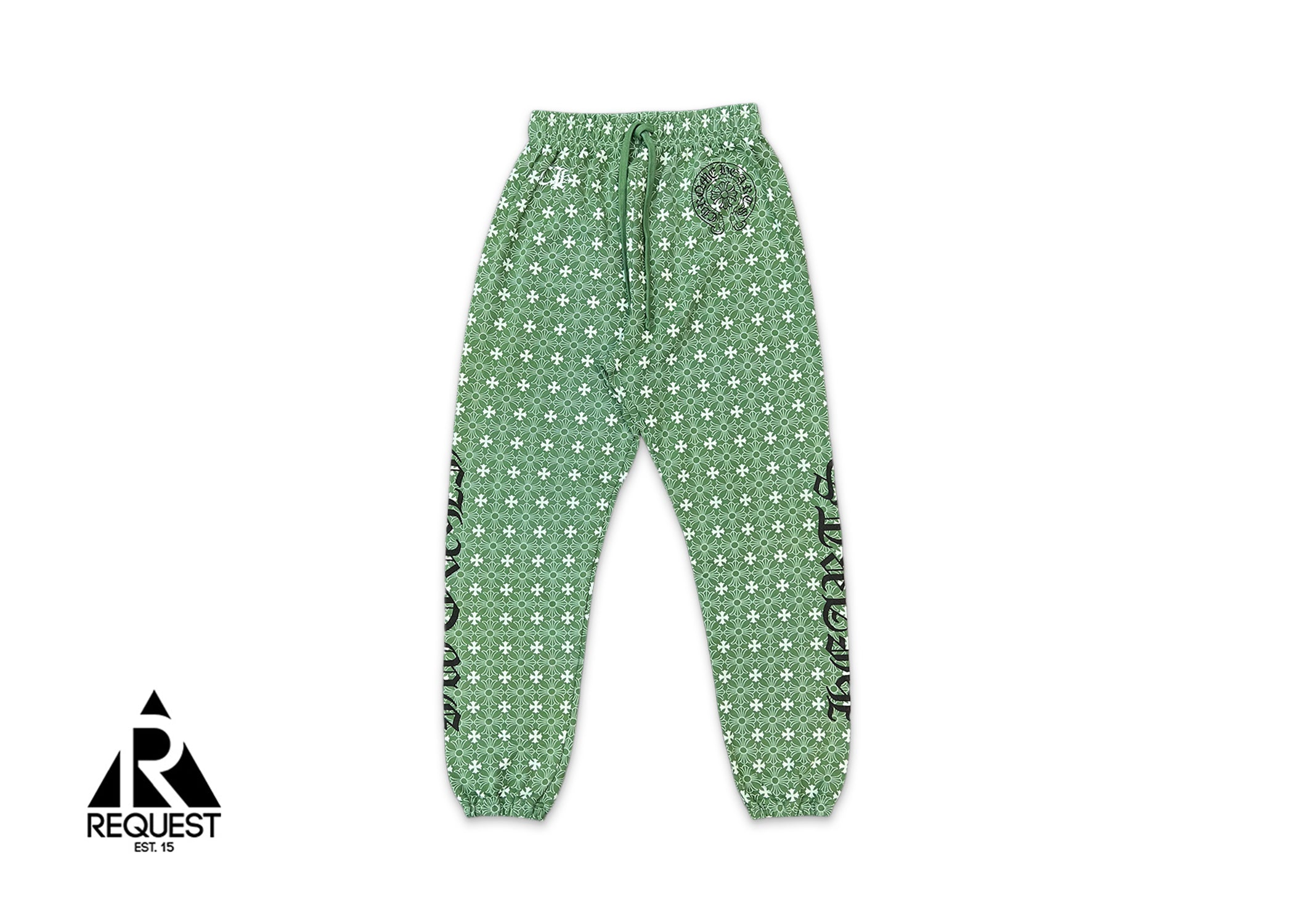 Chrome Hearts Plus Cross Horseshoe Sweatpants "Green"