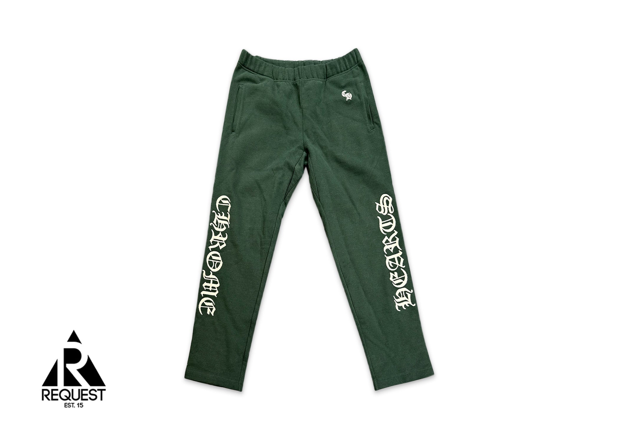 Chrome Hearts Low Rider Sweatpants "Green"