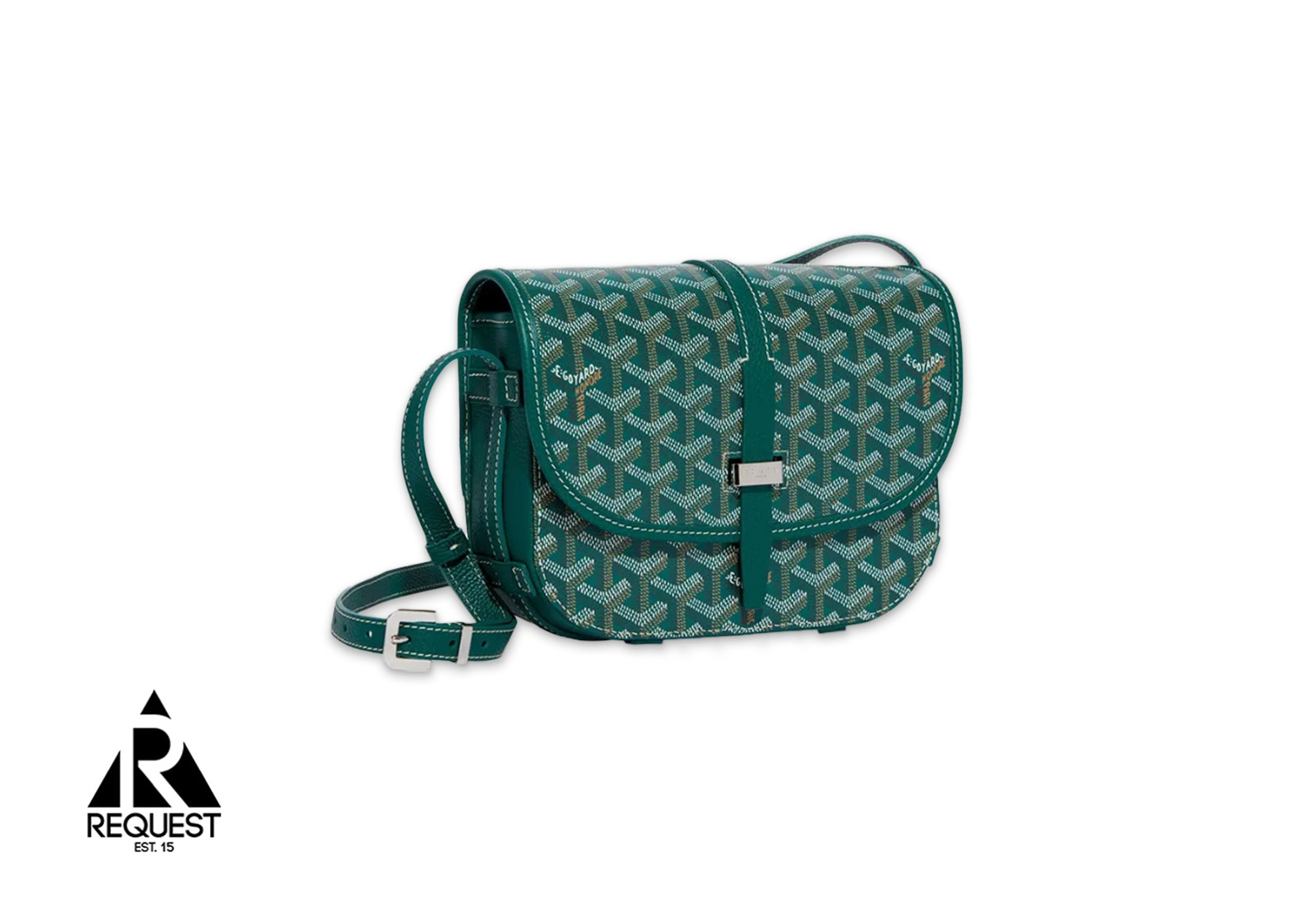 Goyard Belvedere PM Strap Bag "Green"