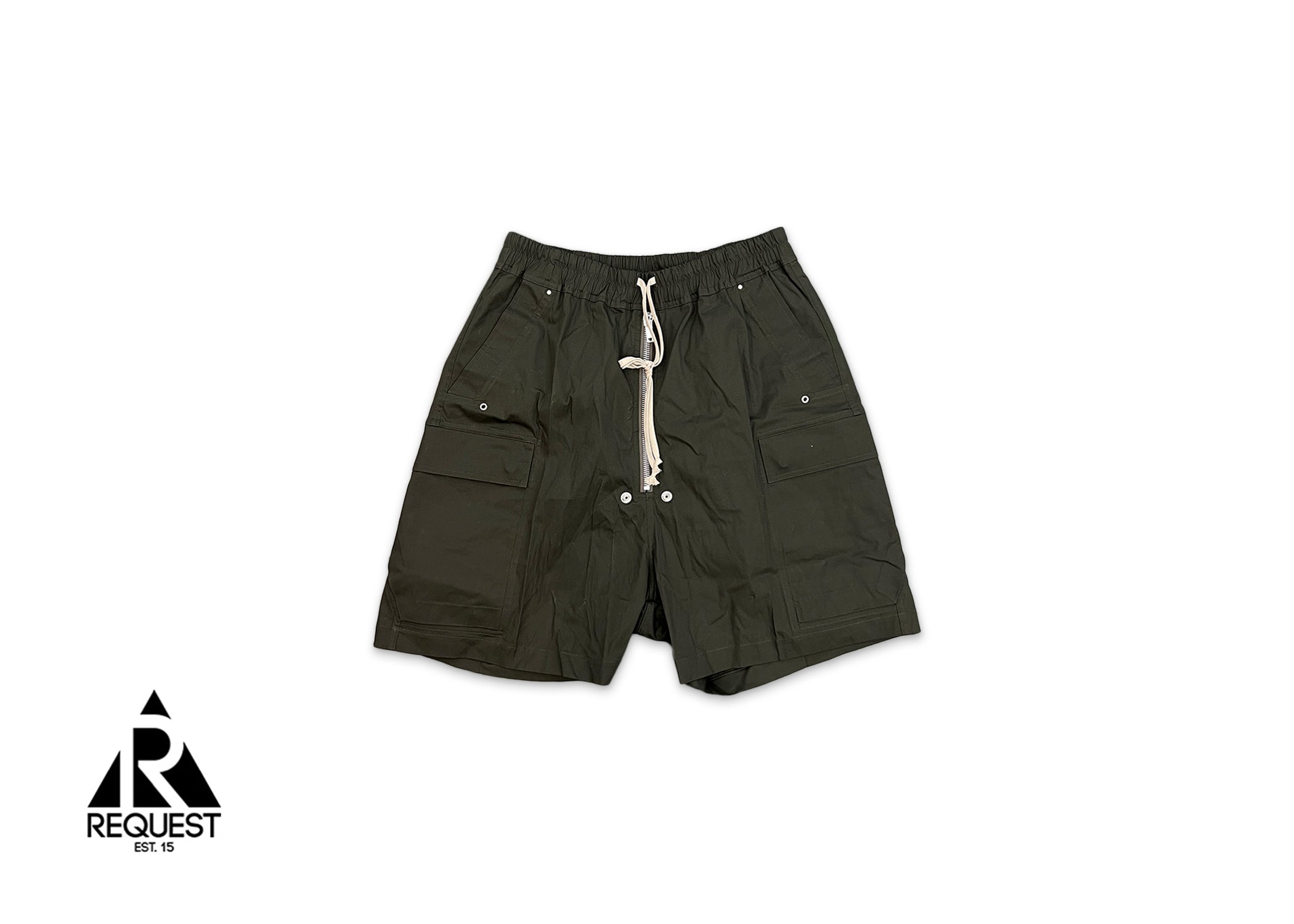 Rick Owens DRKSHDW, Porterville Cargobela Shorts "Forest"