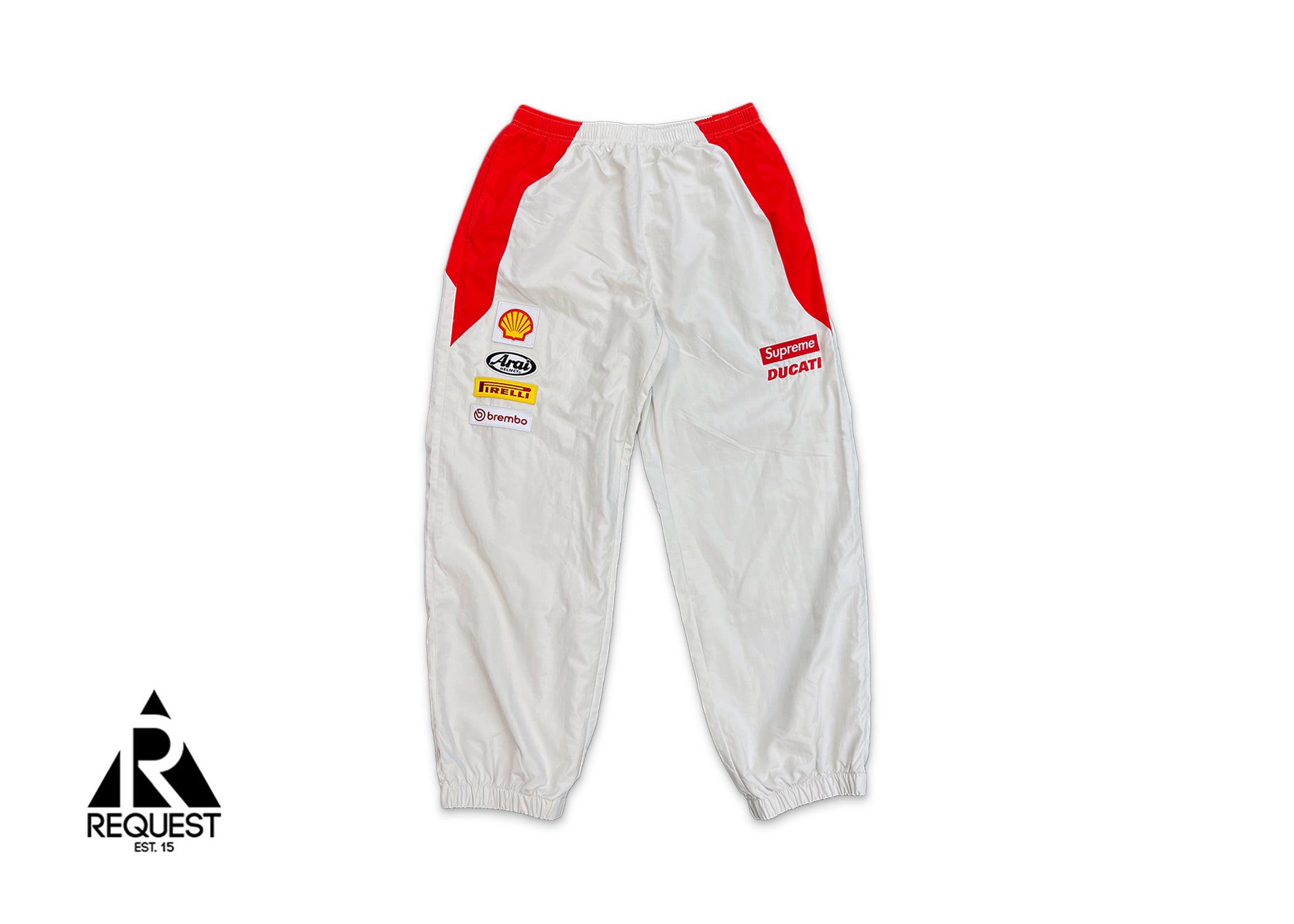 Supreme, Ducati Track Pants "Light Grey"