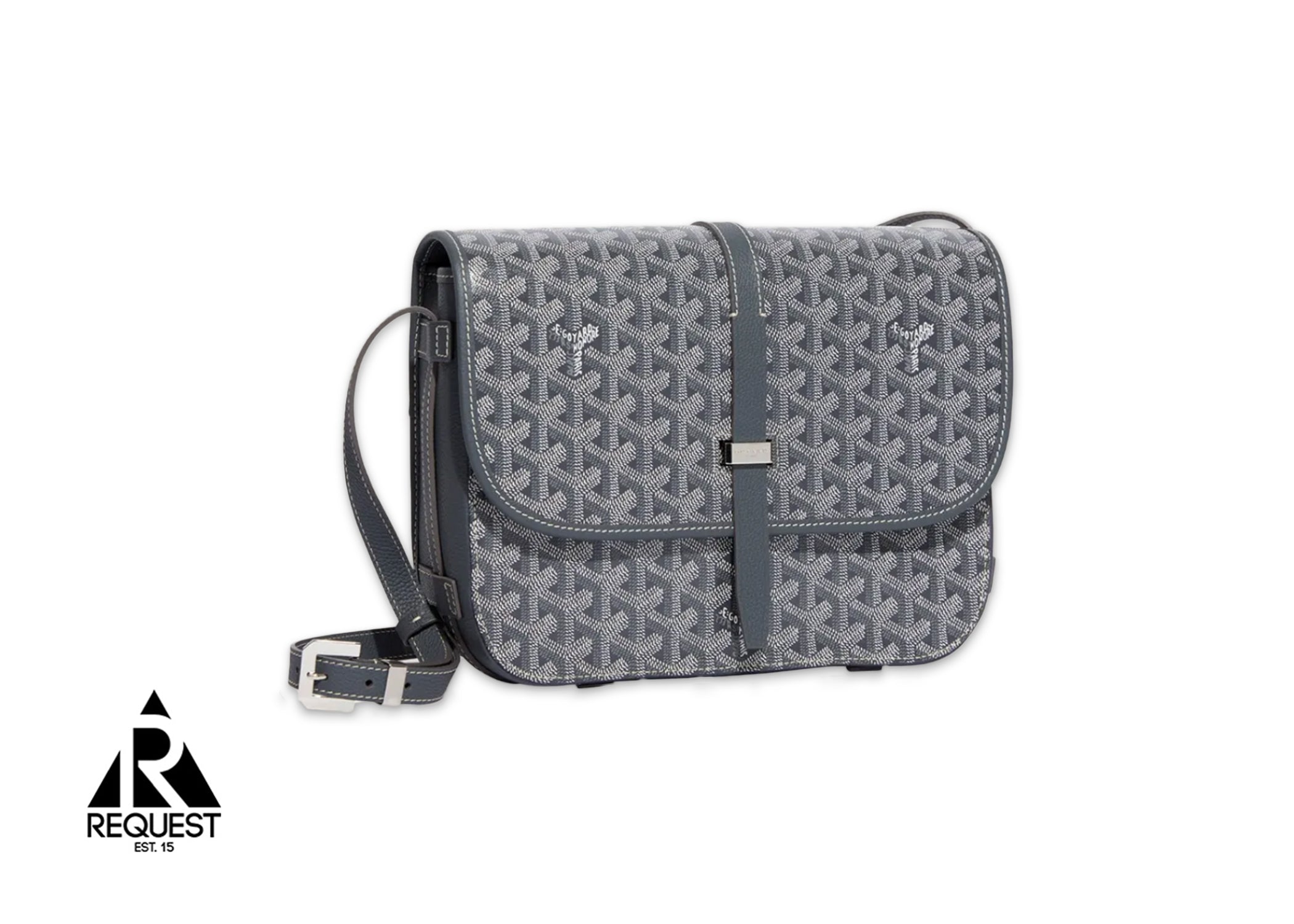 Goyard Belvedere MM Messenger Bag "Grey"