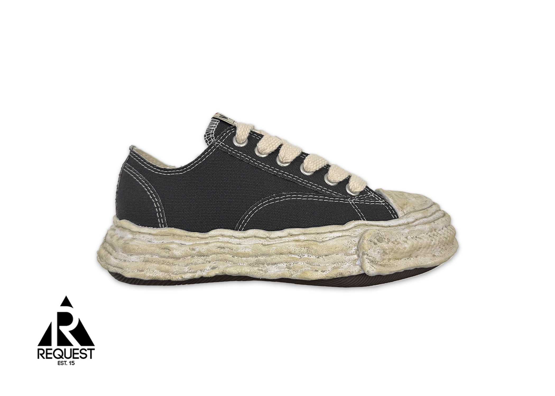Maison Mihara Yasuhiro, PETERSON23 Vintage Sole Canvas Low "Grey"