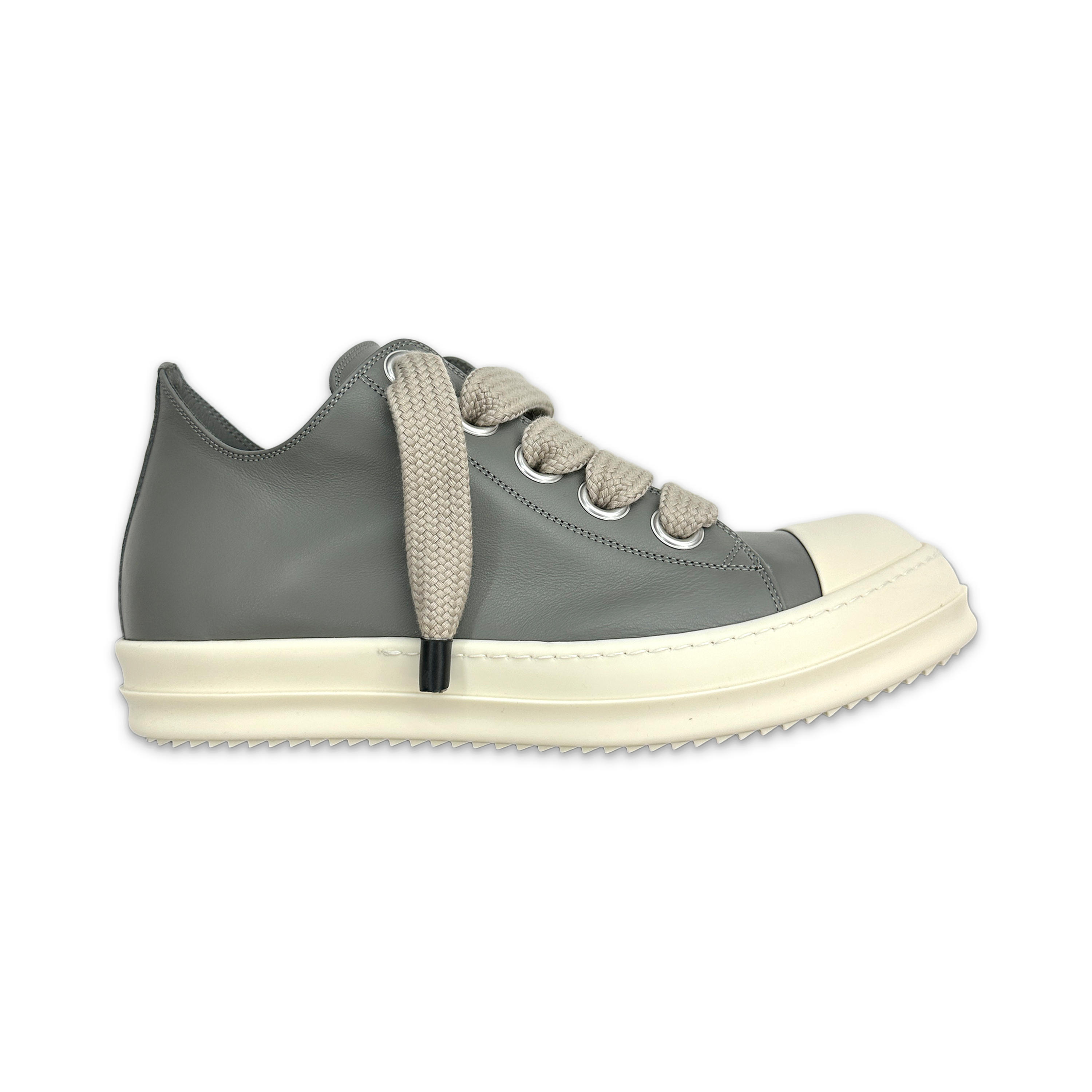 Temple Jumbo Lace Leather Ramones Low "Euca/Milk"