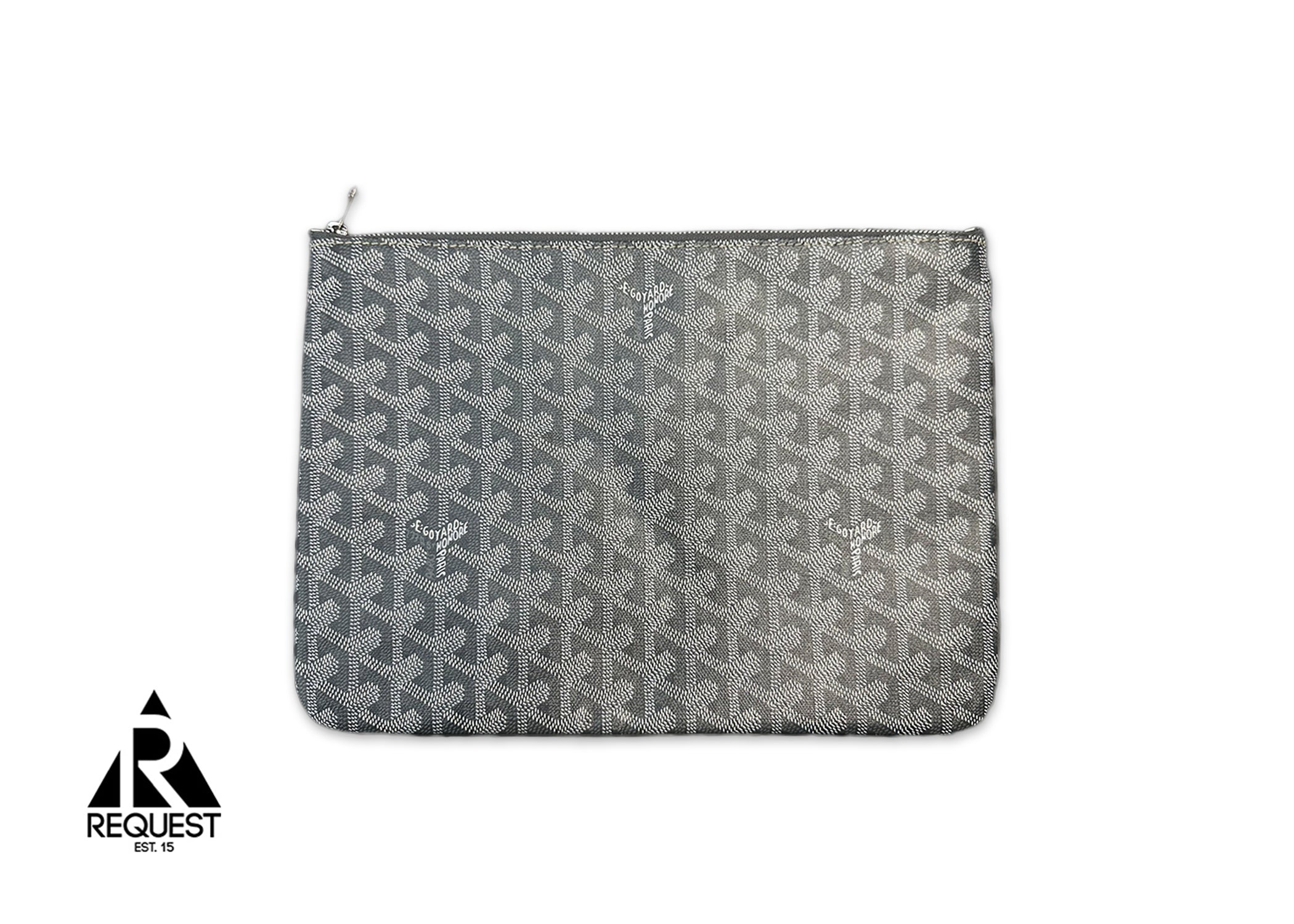 Goyard, Senat MM Zip Pouch "Grey"