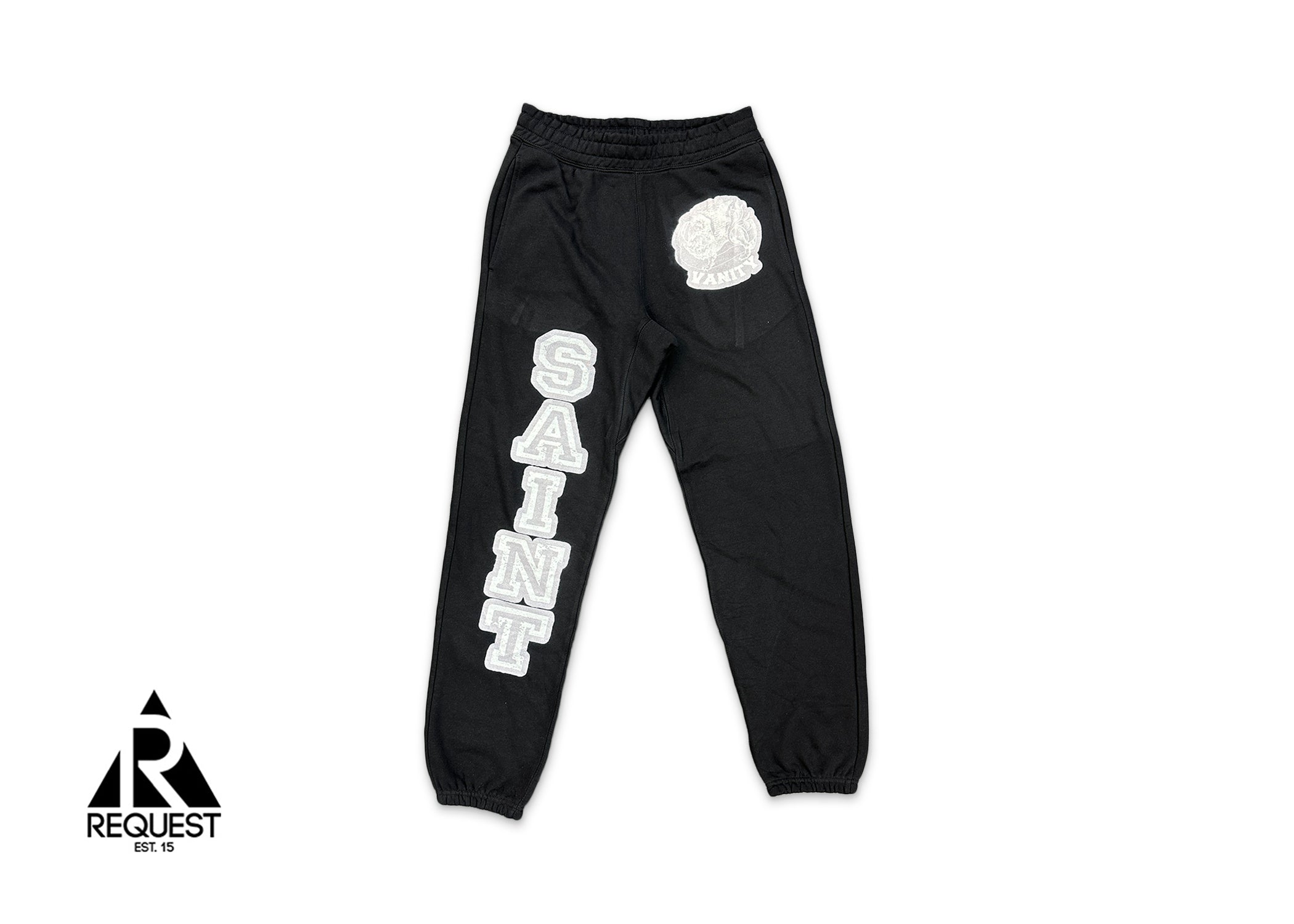 Saint Vanity Logo Sweatpants "Black & Grey"