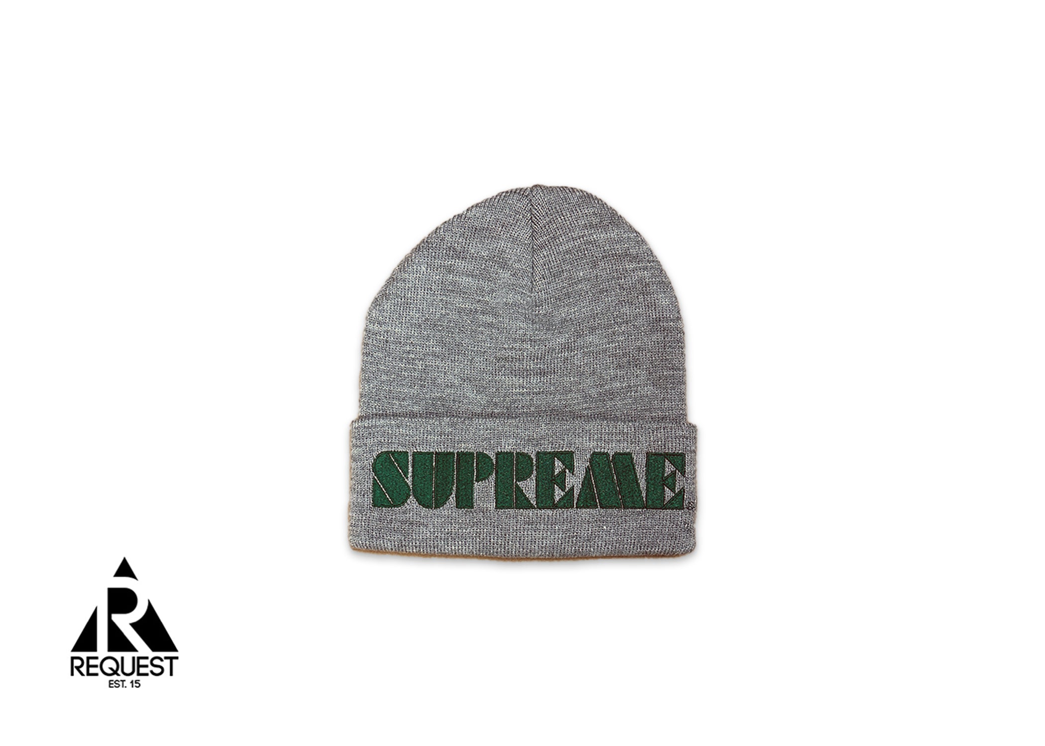 Supreme, Sports Stencil Beanie "Heather Grey"