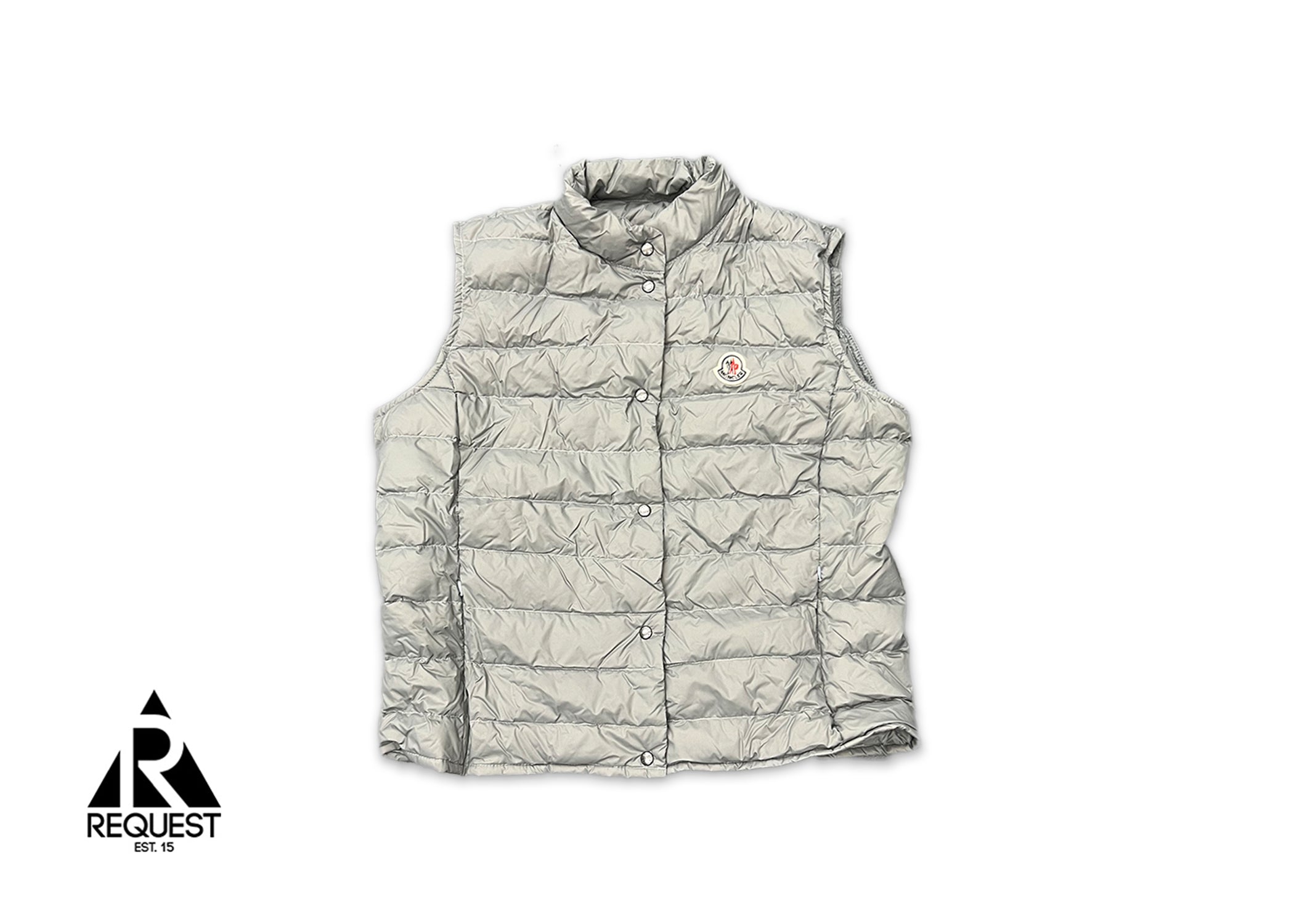 Moncler Laine Down Vest "Grey"