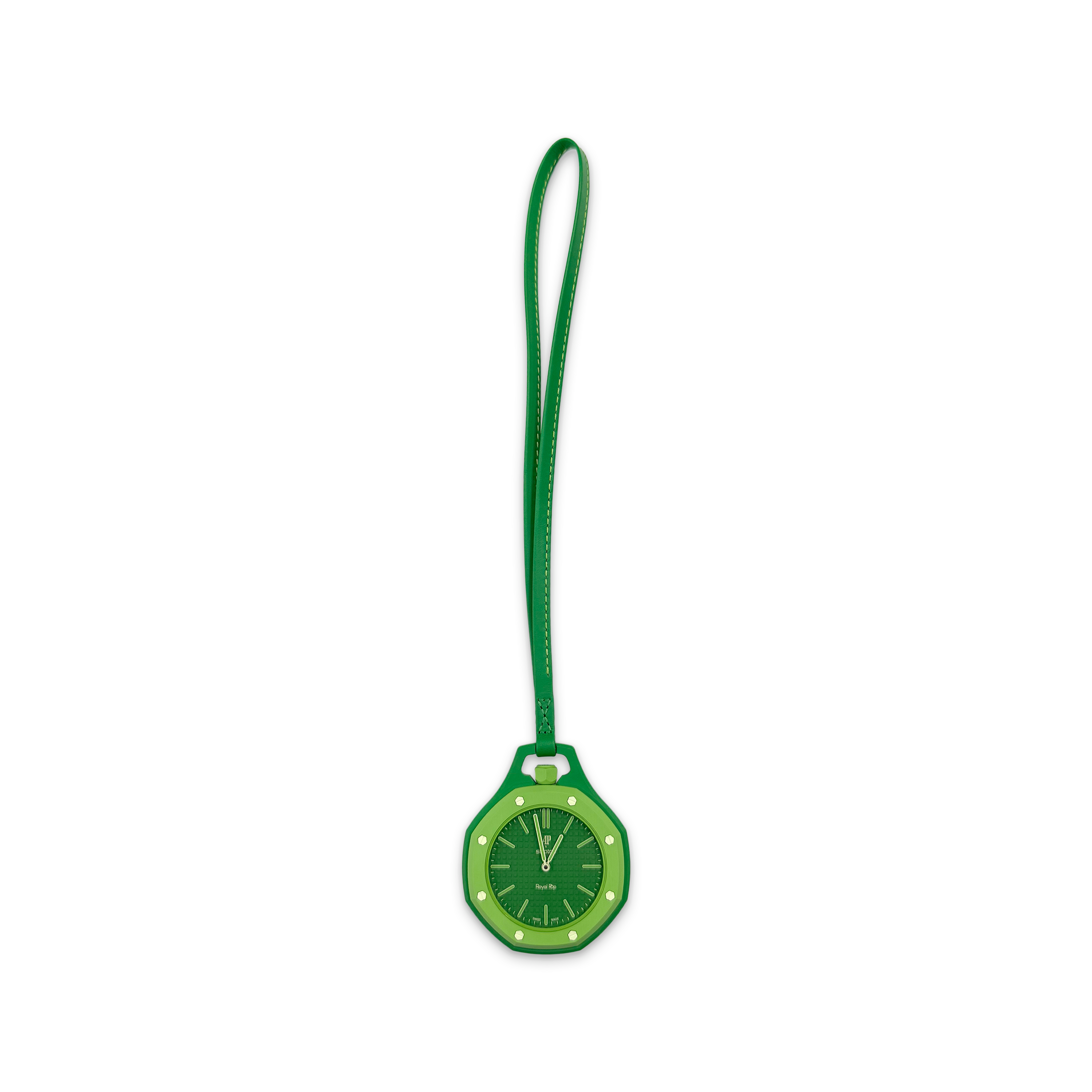 Swatch, x Audemars Piguet Bioceramic Royal Pop "Green Eight"