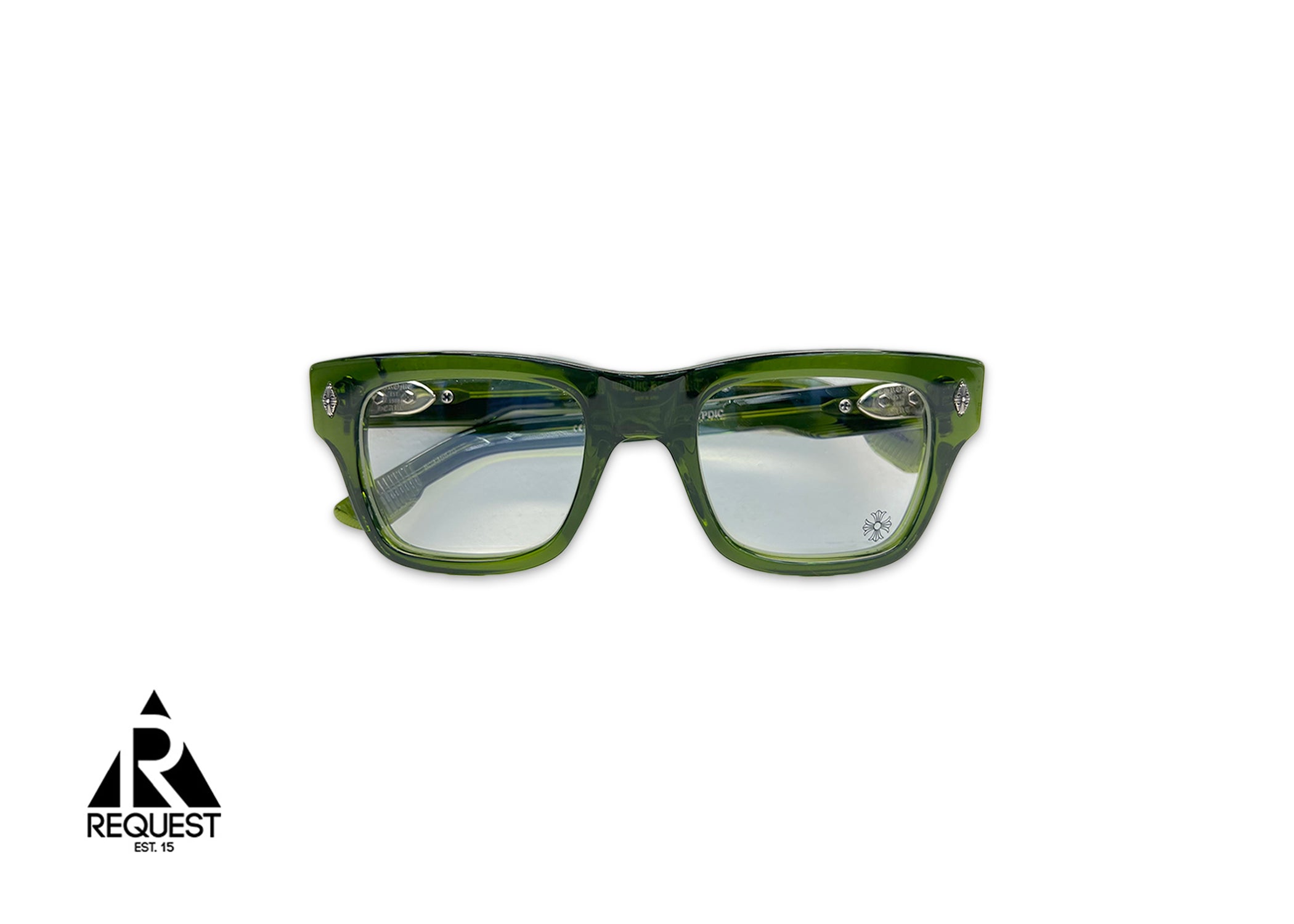Chrome Hearts, Crypdic Glasses "Translucent Green"