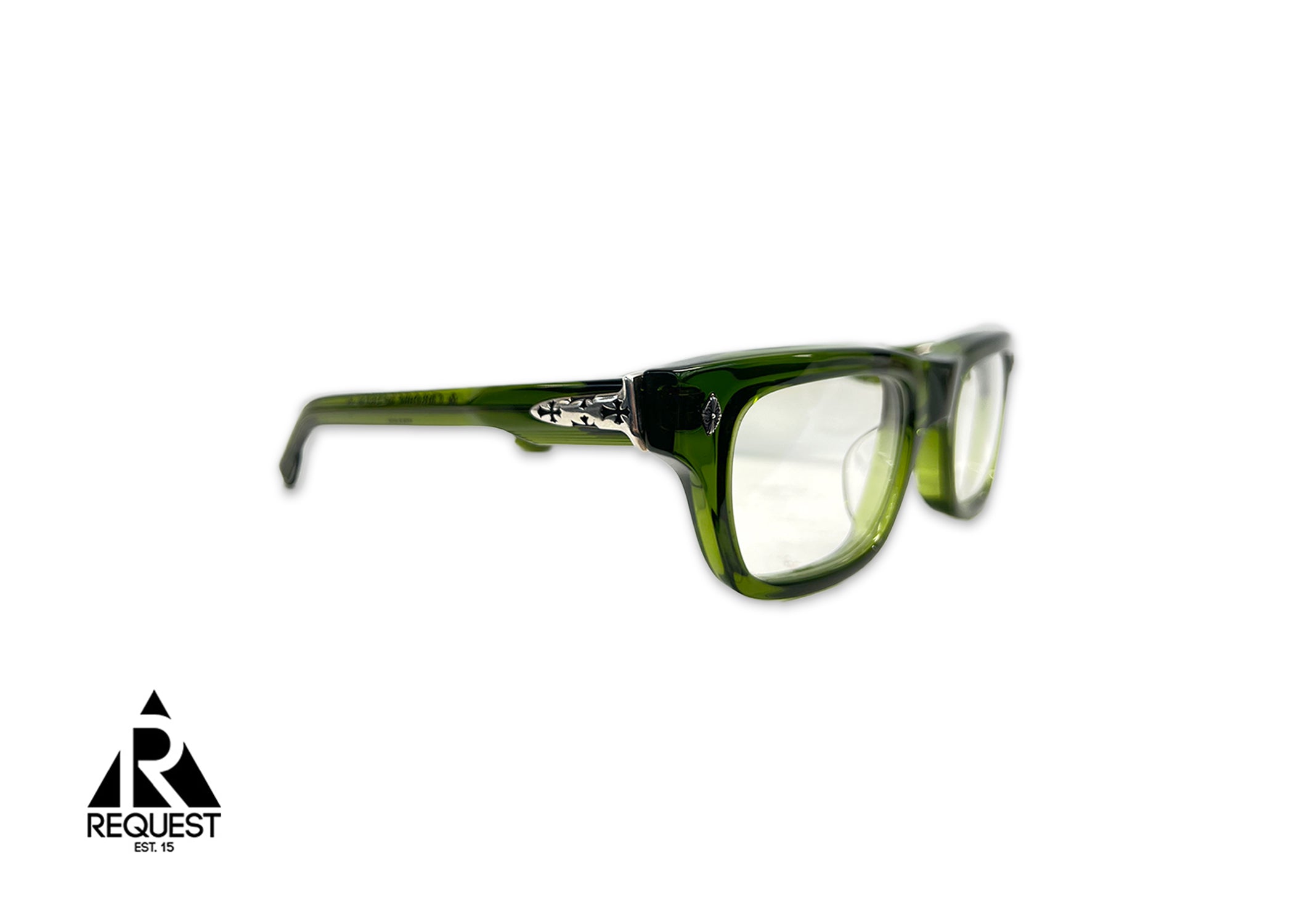 Chrome Hearts, Crypdic Glasses "Translucent Green"