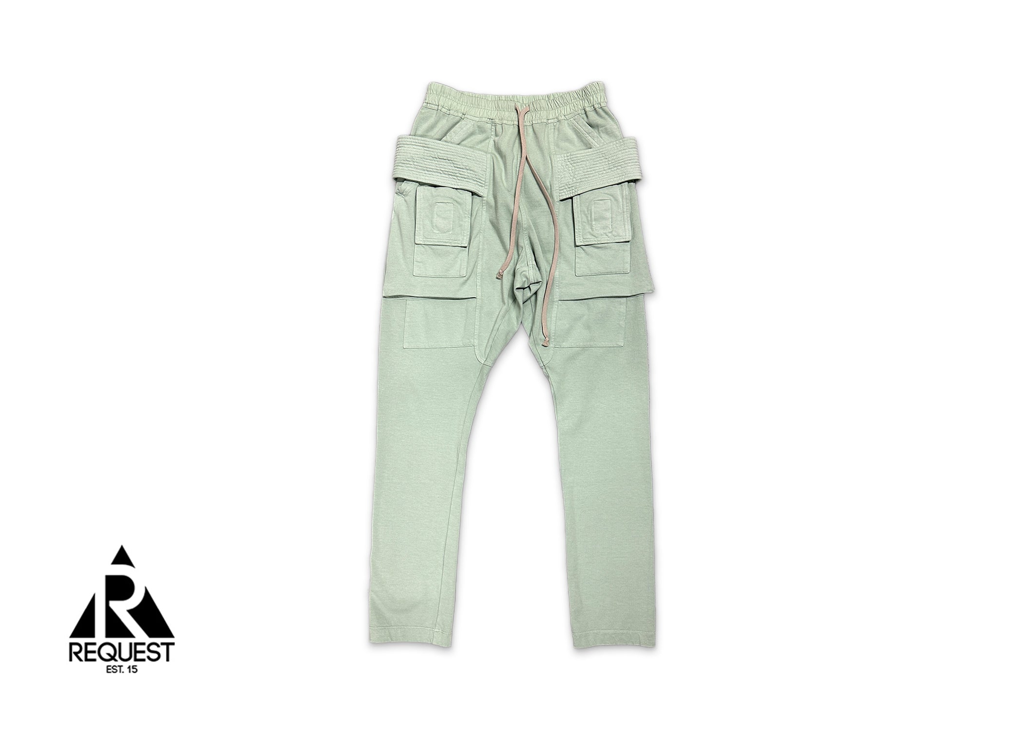 Rick Owens DRKSHDW, Creatch Cargo Drawstring "Mint"