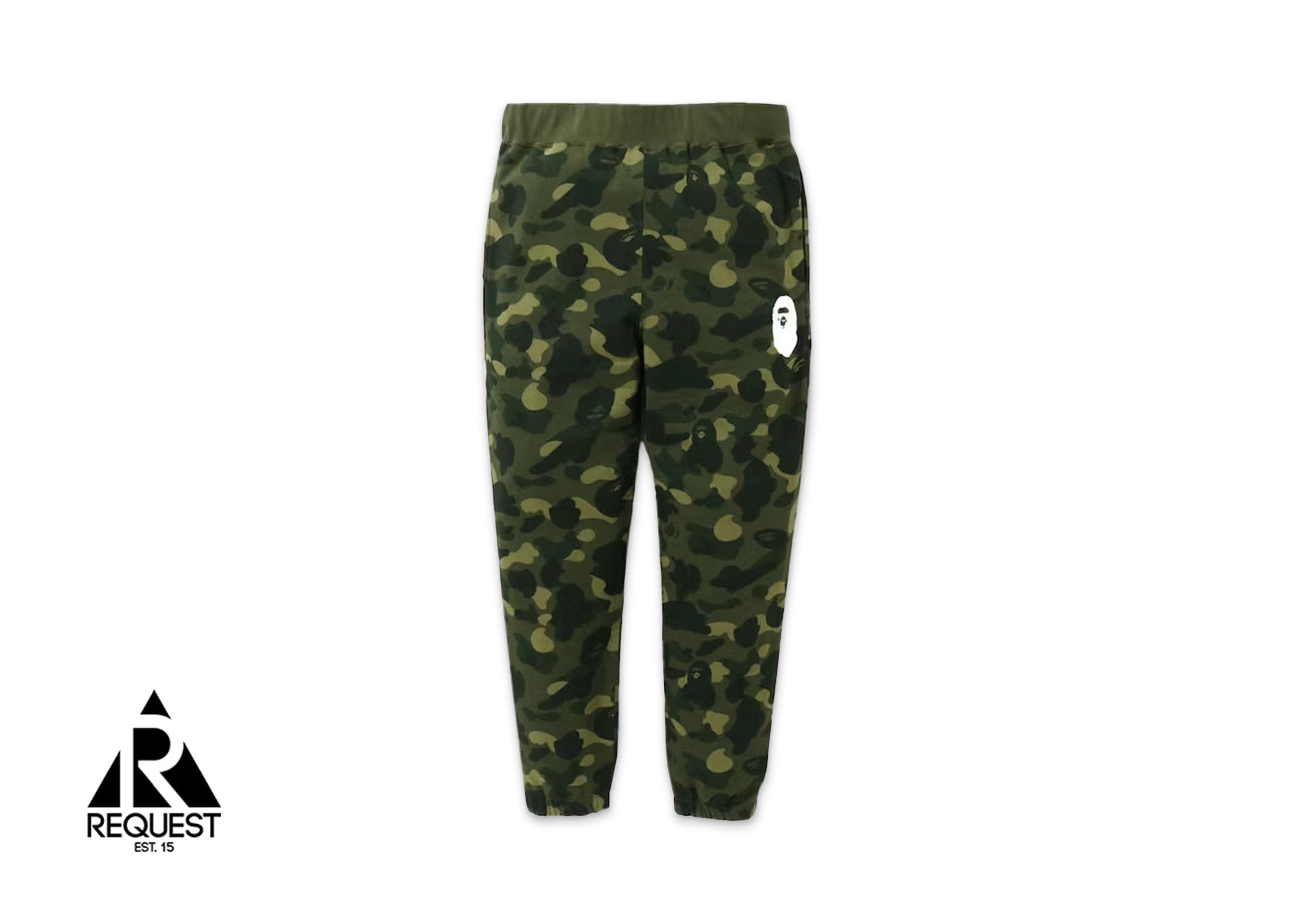 A Bathing Ape BAPE Color Camo Sweatpants (FW22) "Green"
