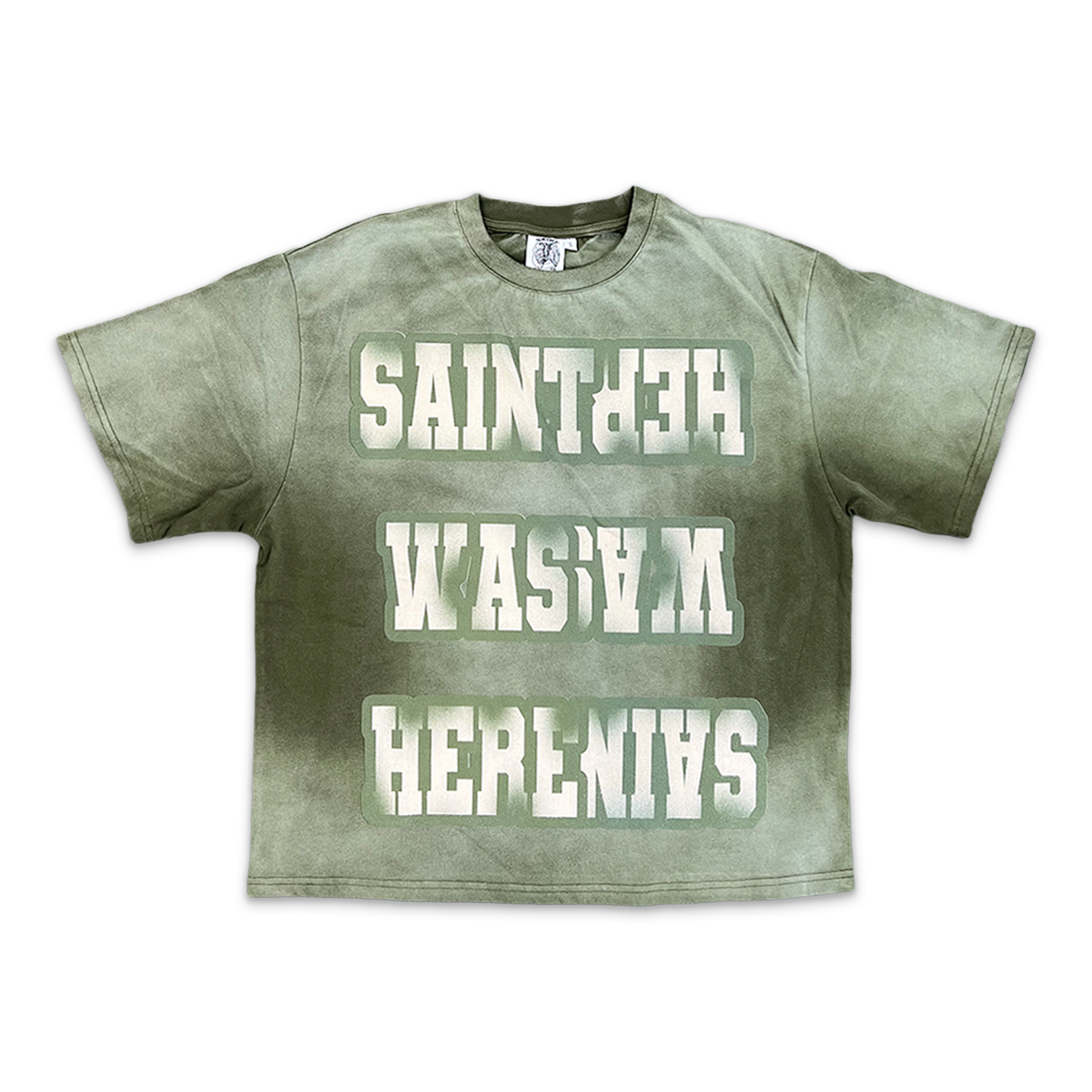 Saint Vanity, Saint Was Here Tee "Green"